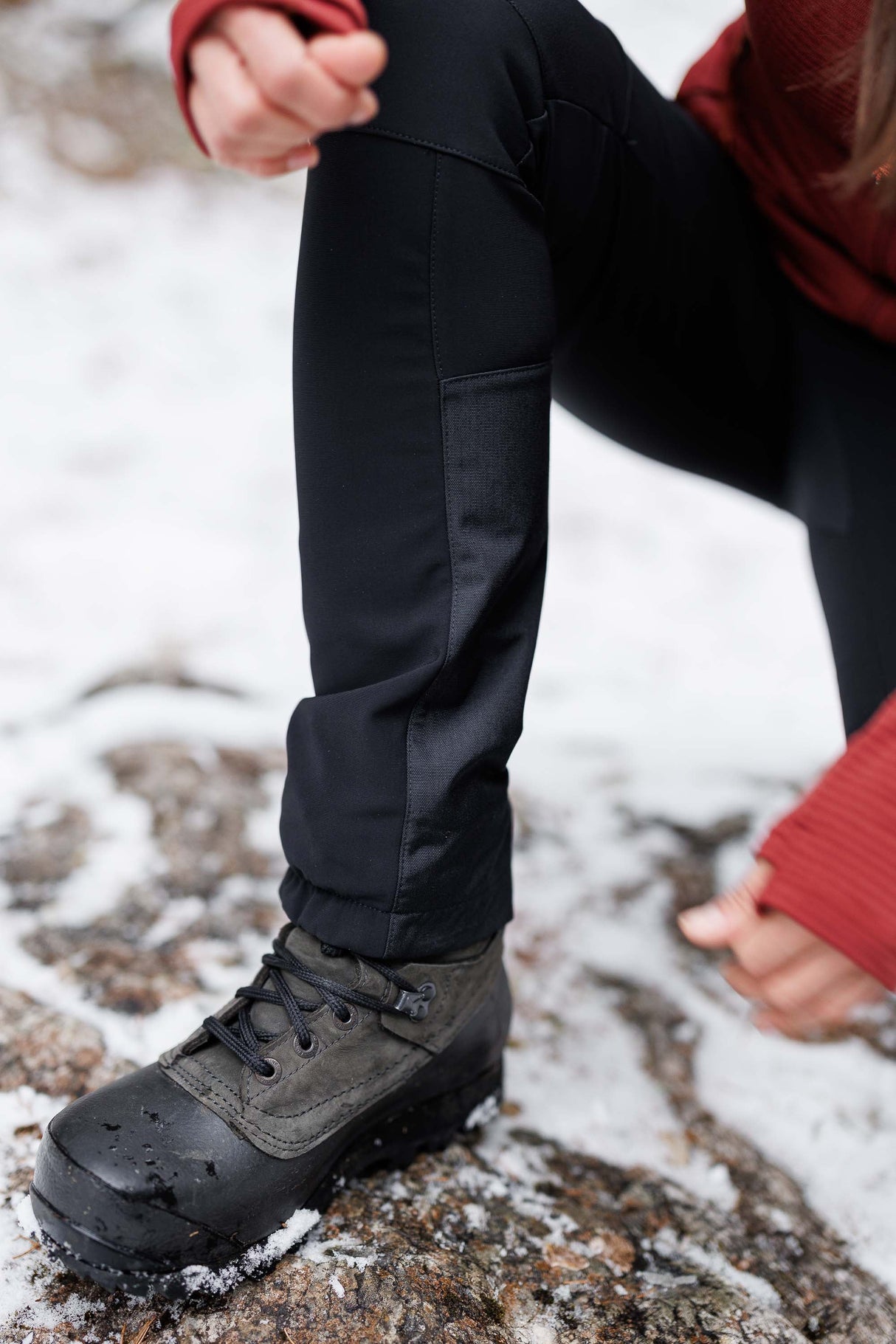 APEX Winter Pocket Leggings Blackout - Tall (+7 cm)