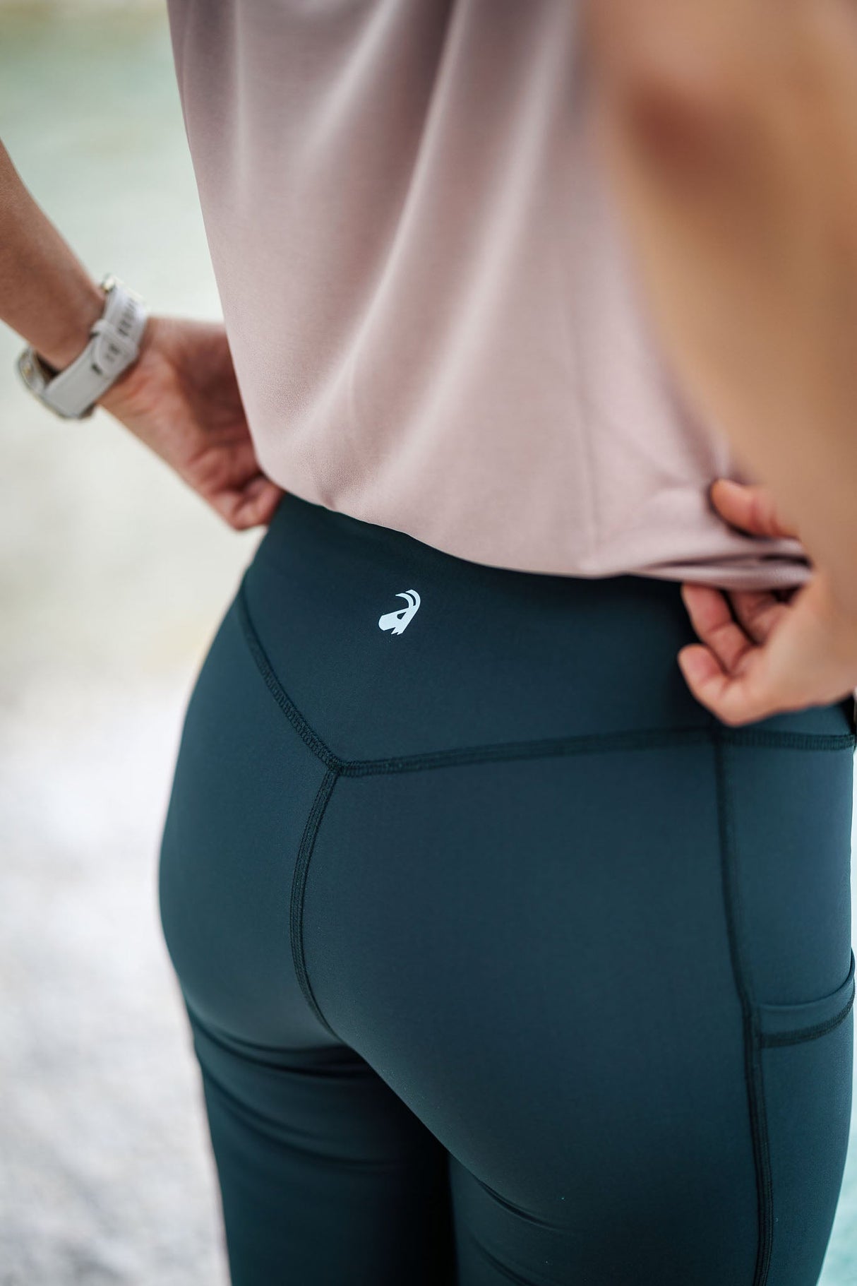 Summit Biker Pocket Shorts Deep Teal