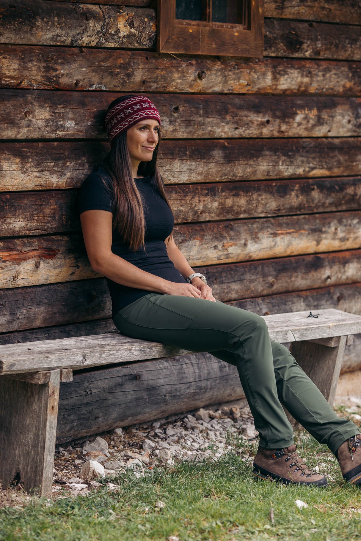 Ascent Hiking Pants Olive Green
