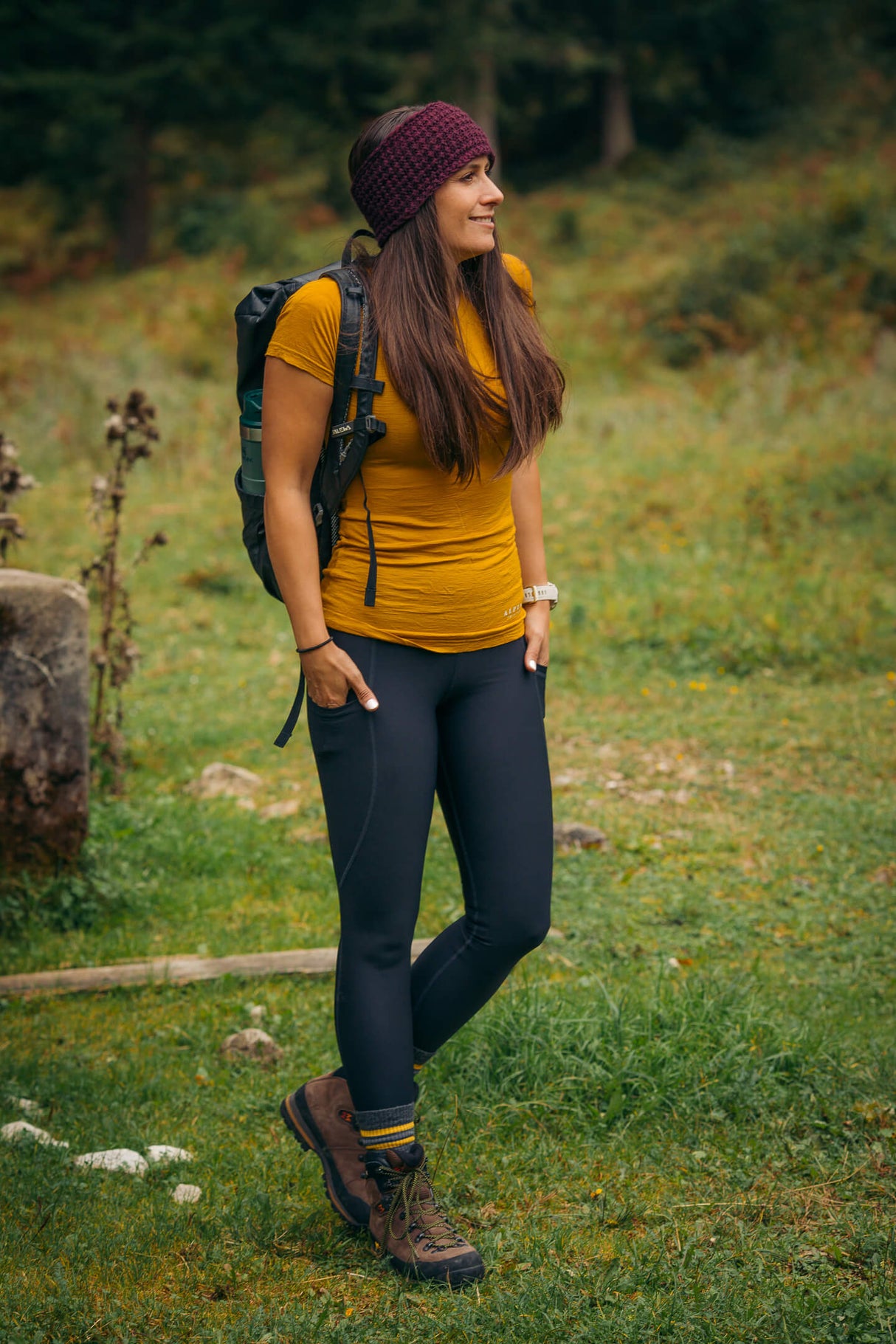 Summit Pocket Leggings Blackout