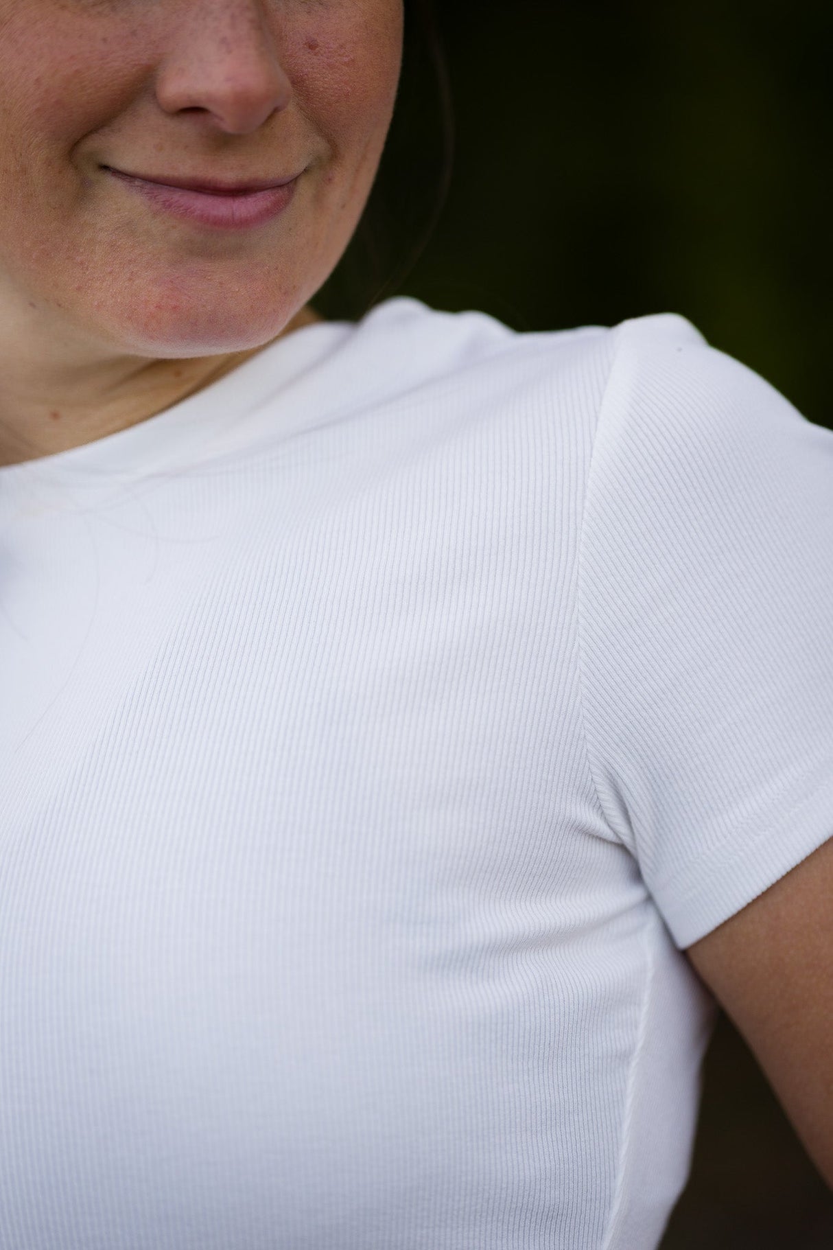 Riva Ribbed T-shirt - Zenith