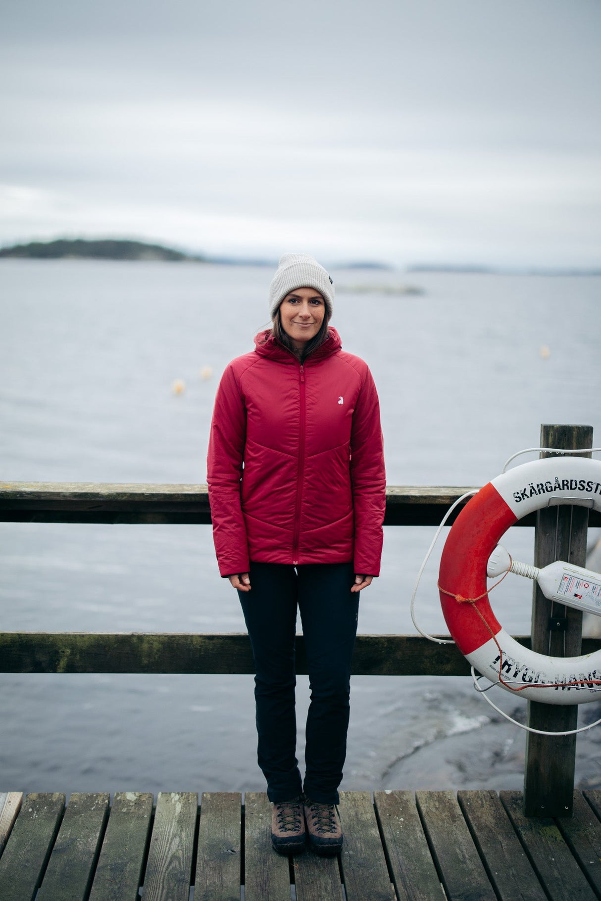 Elevate Insulated Jacket - Ruby