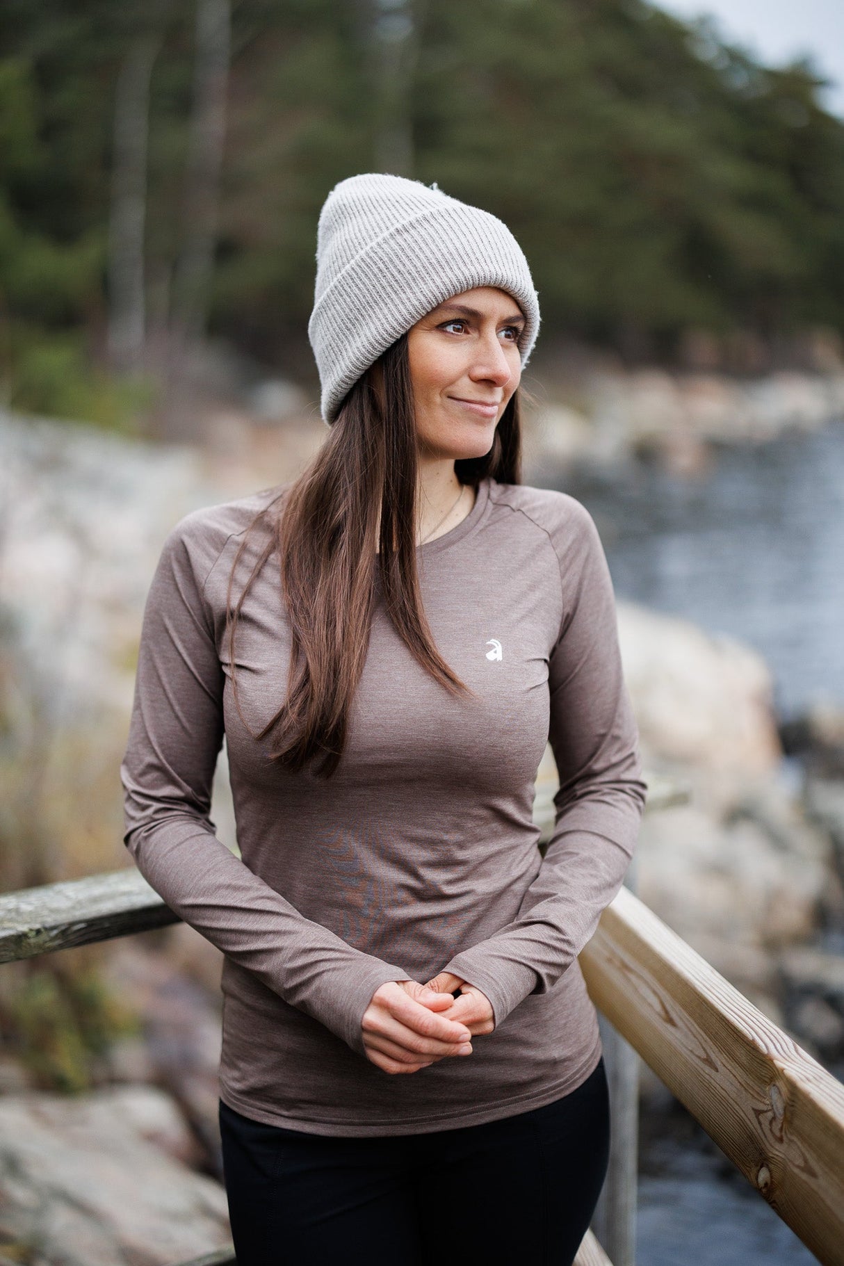 Summit Long Sleeve Tee Dune