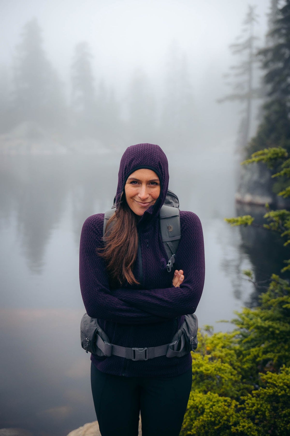 Vertex Hoody Dark Purple