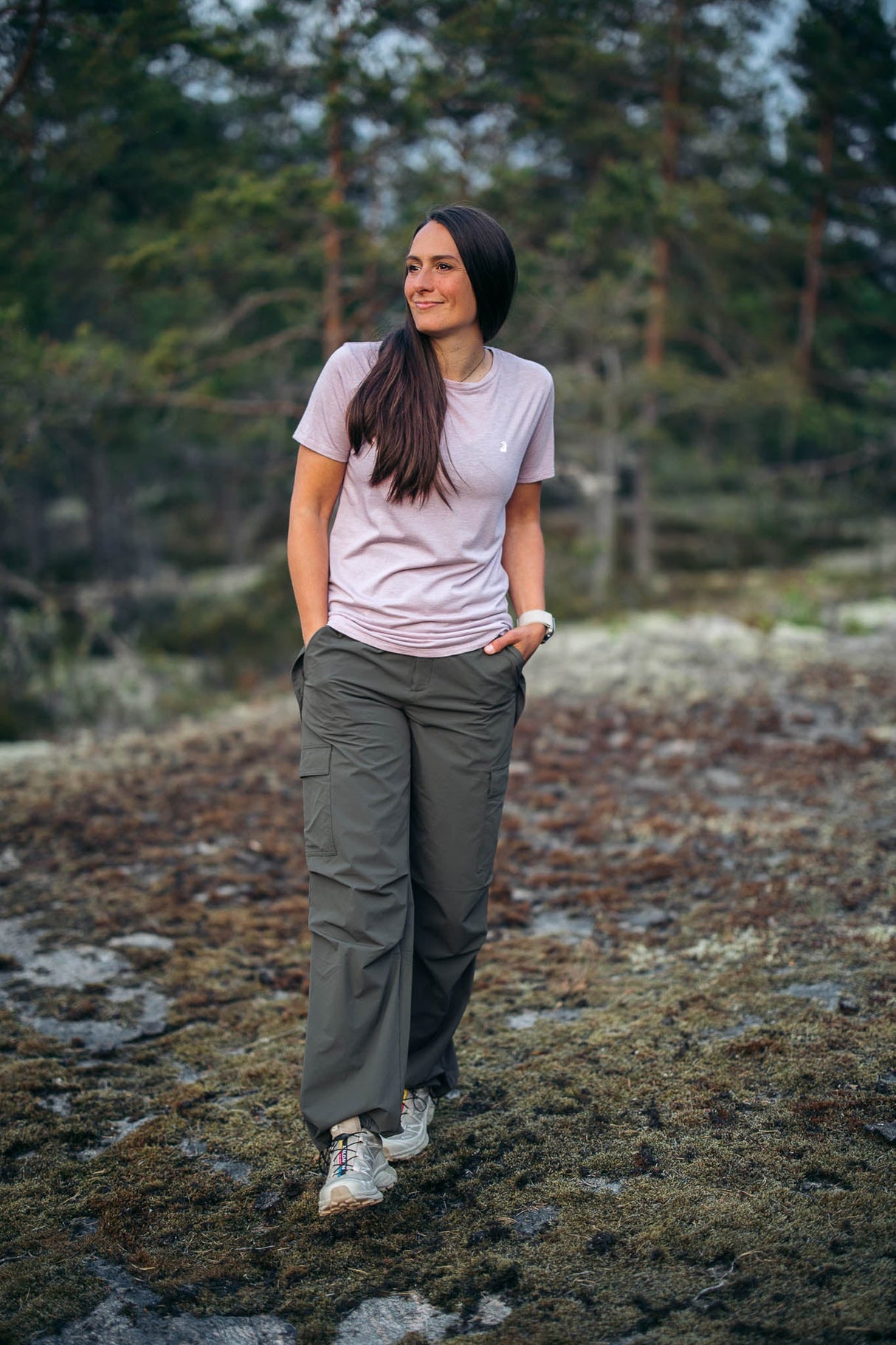 Parachute pants - Olive