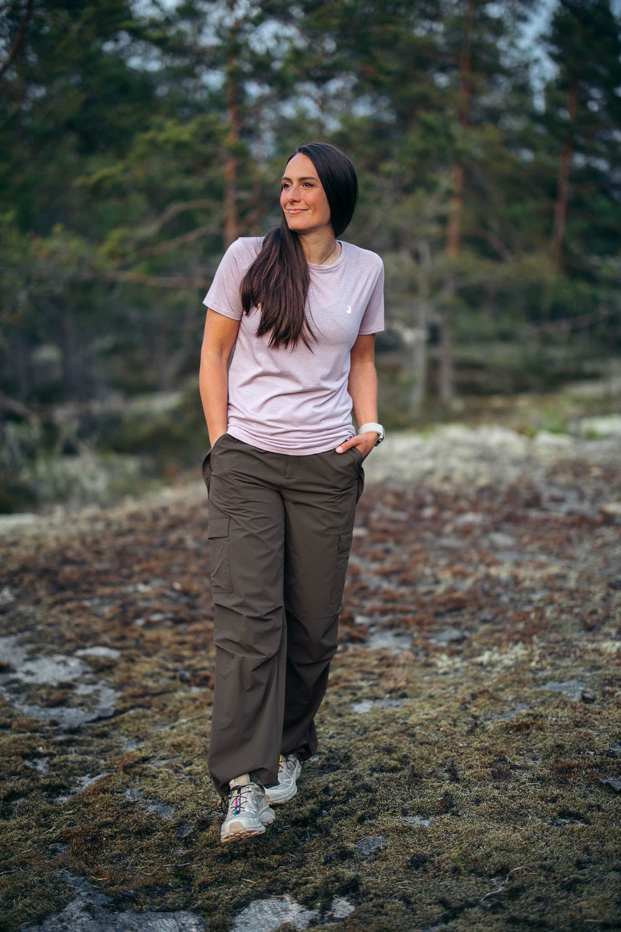 Parachute pants - Umber