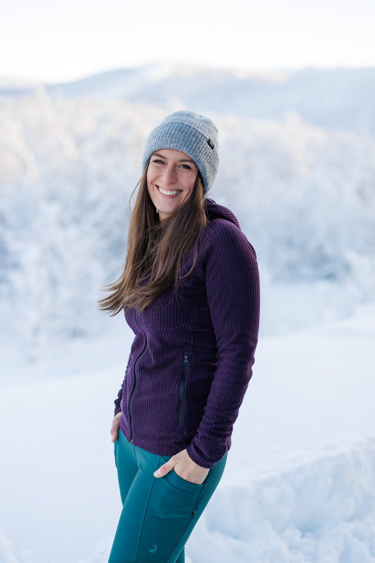 Vertex Hoody Dark Purple