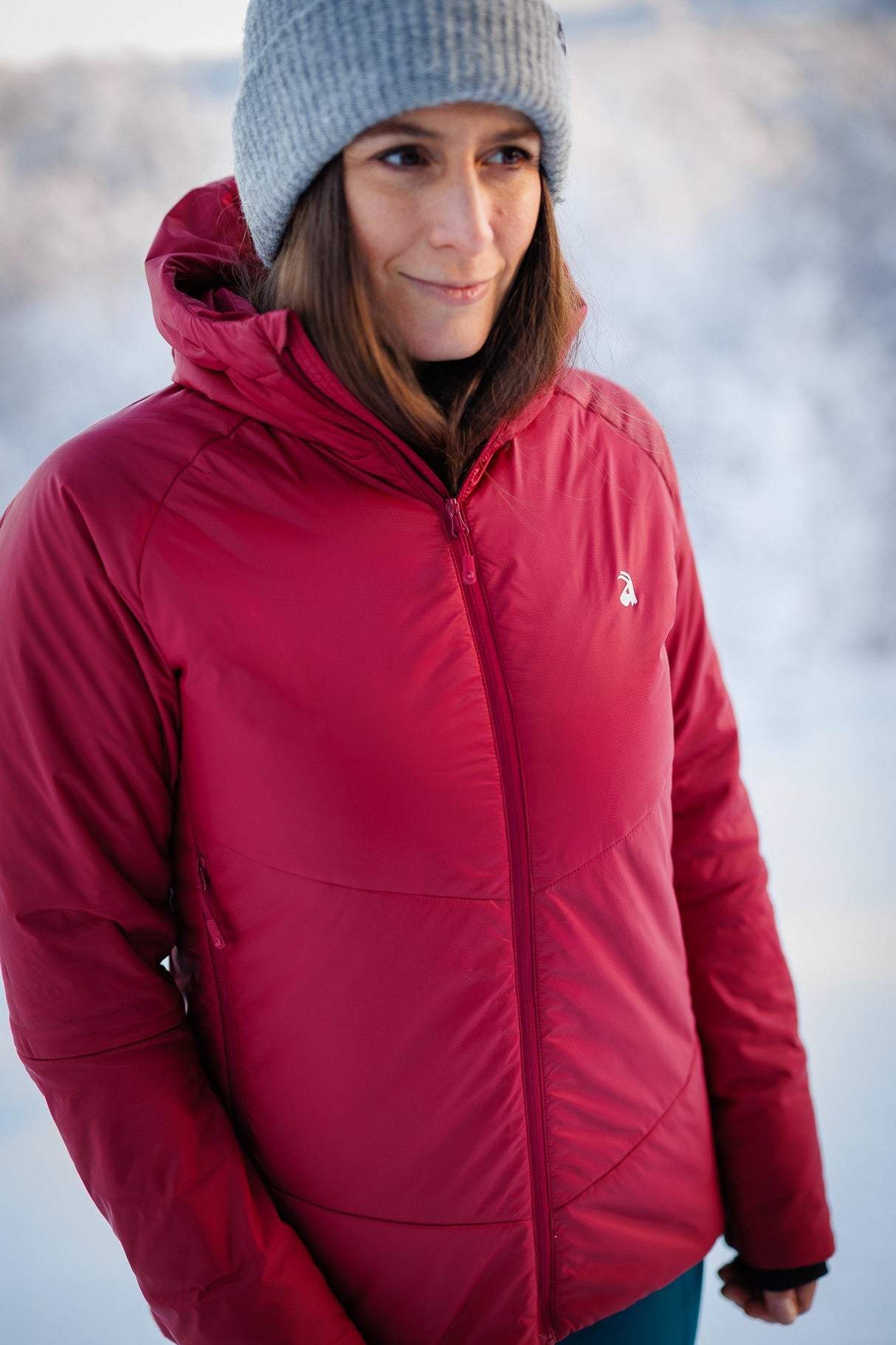 Elevate Insulated Jacket - Ruby