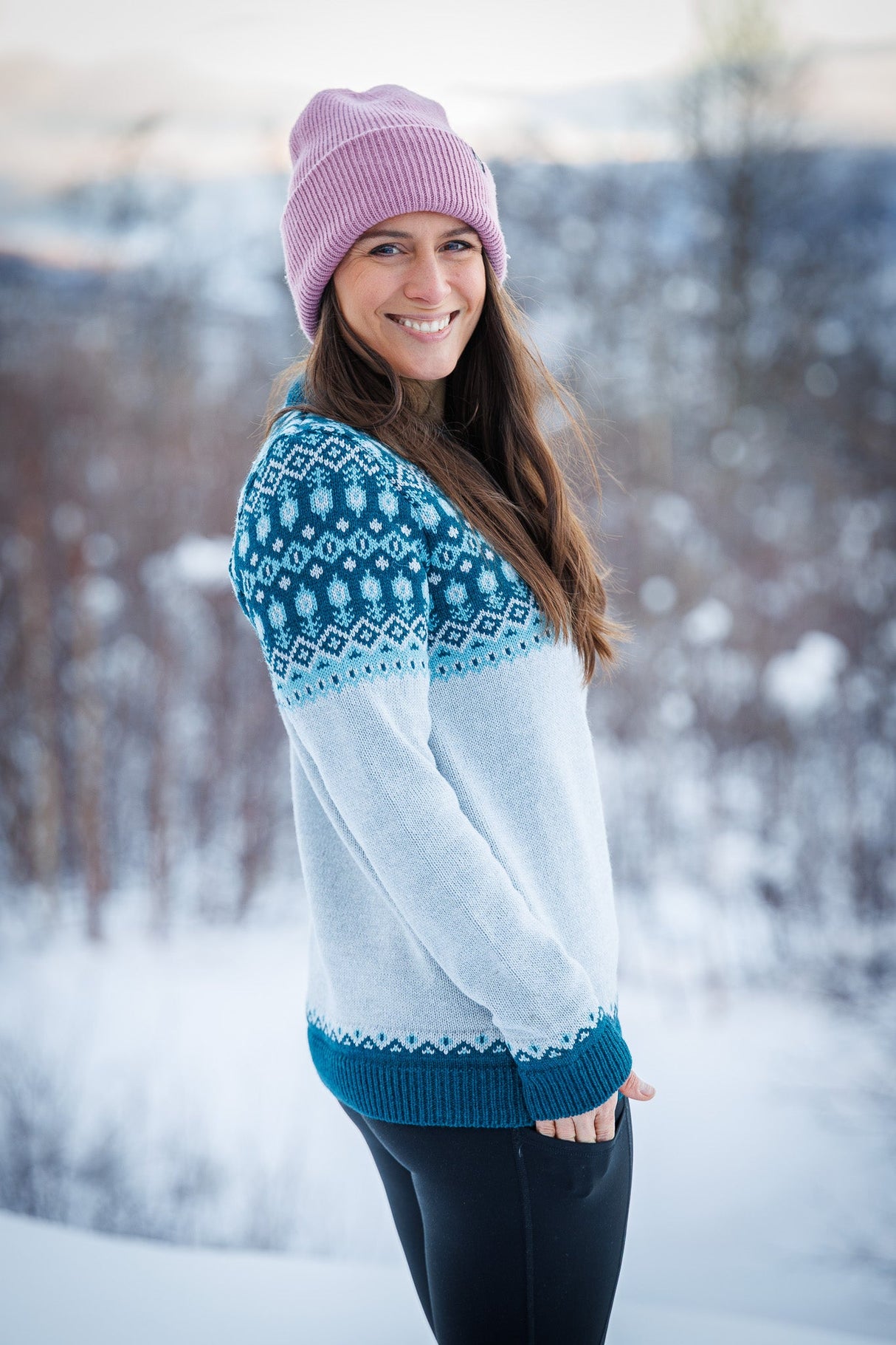 Svalbard Knit Sweater - Frost