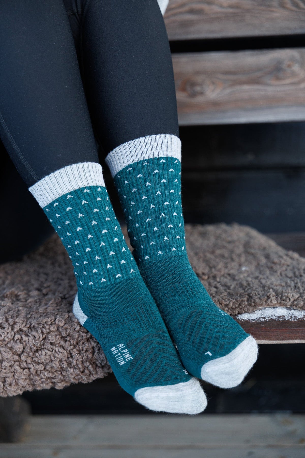 Abisko Merino Socks - Snowline
