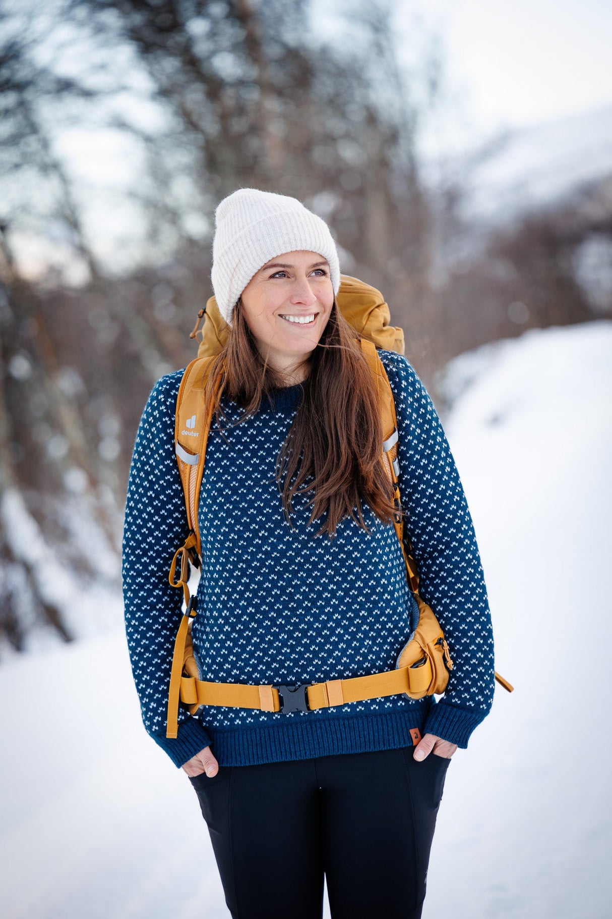 Seceda Knit Sweater - Arctic Blue