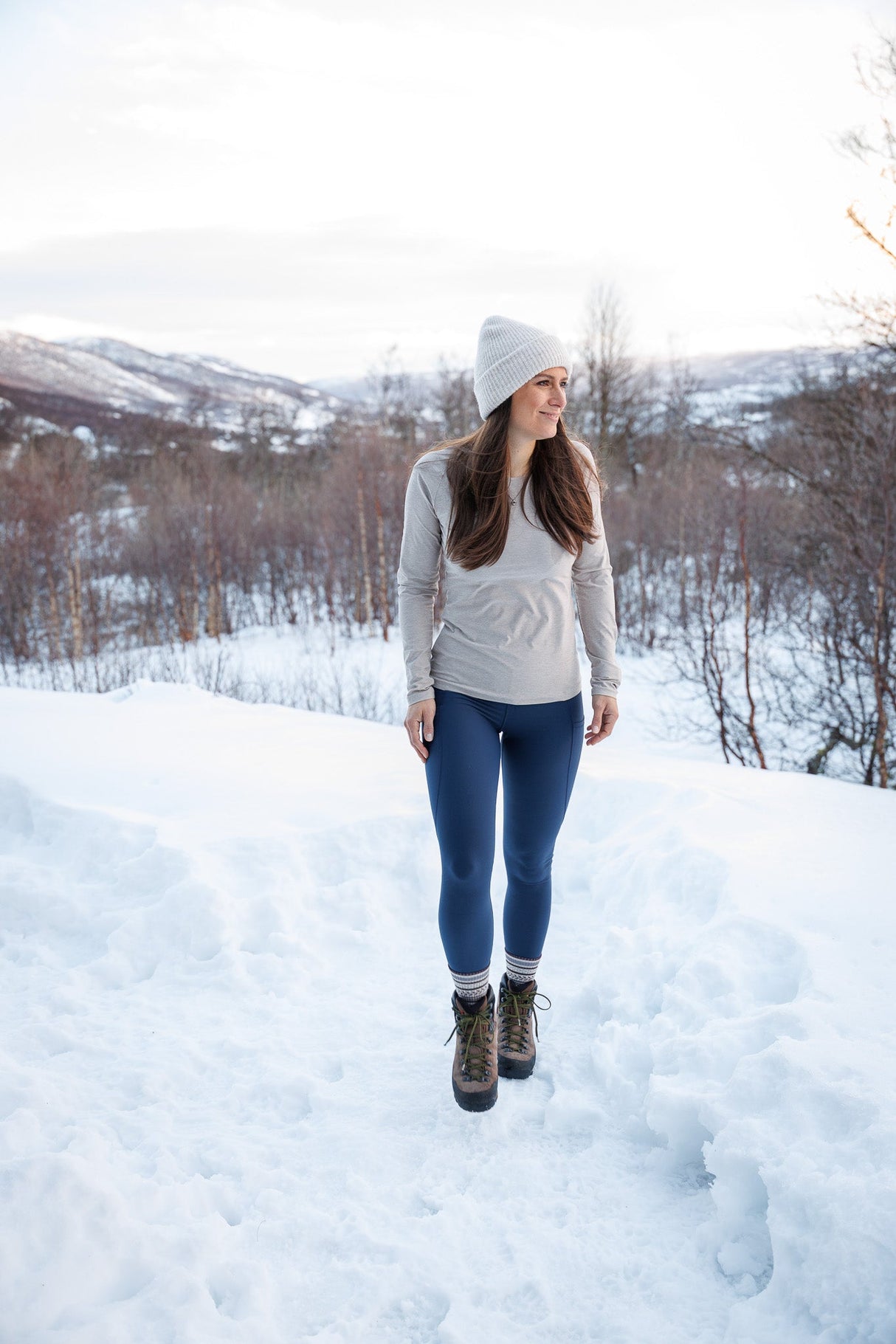 Rise Thermo Pocket Leggings Dark Navy
