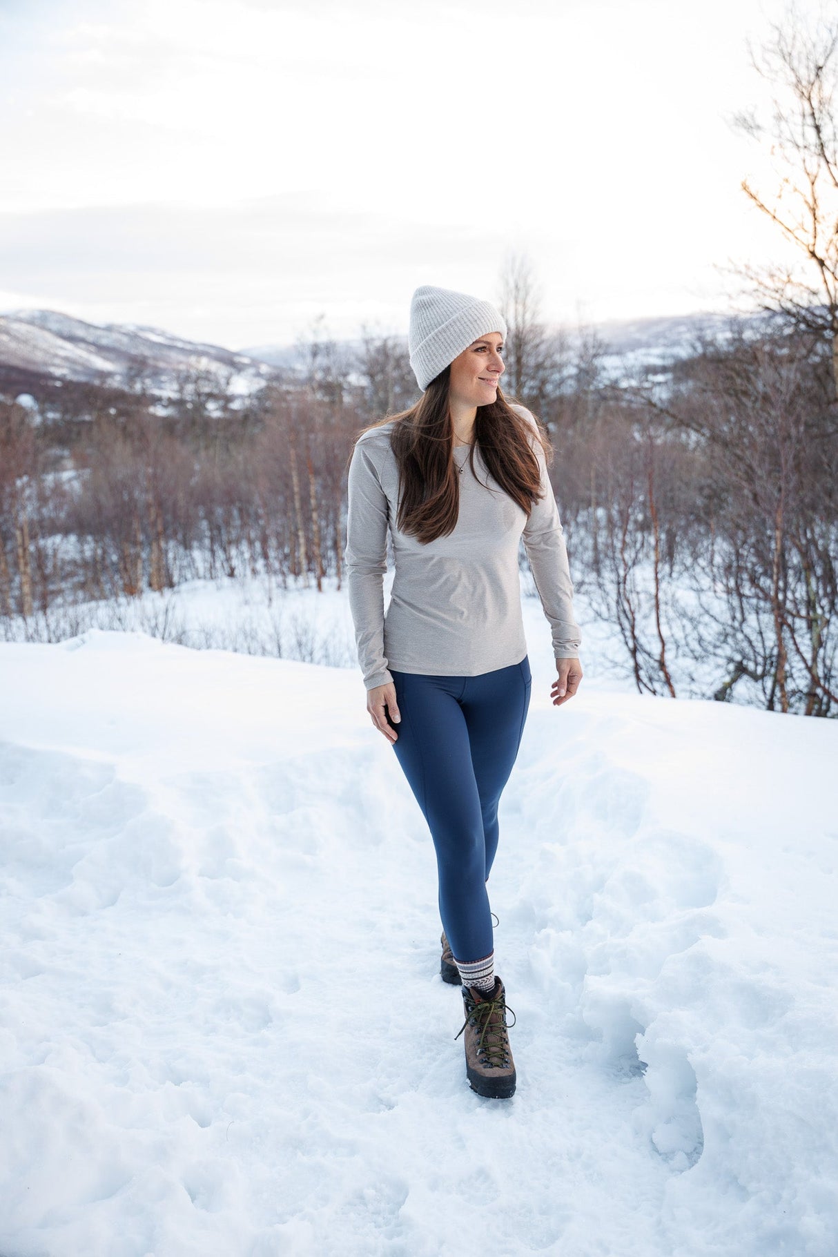 Rise Thermo Pocket Leggings Dark Navy