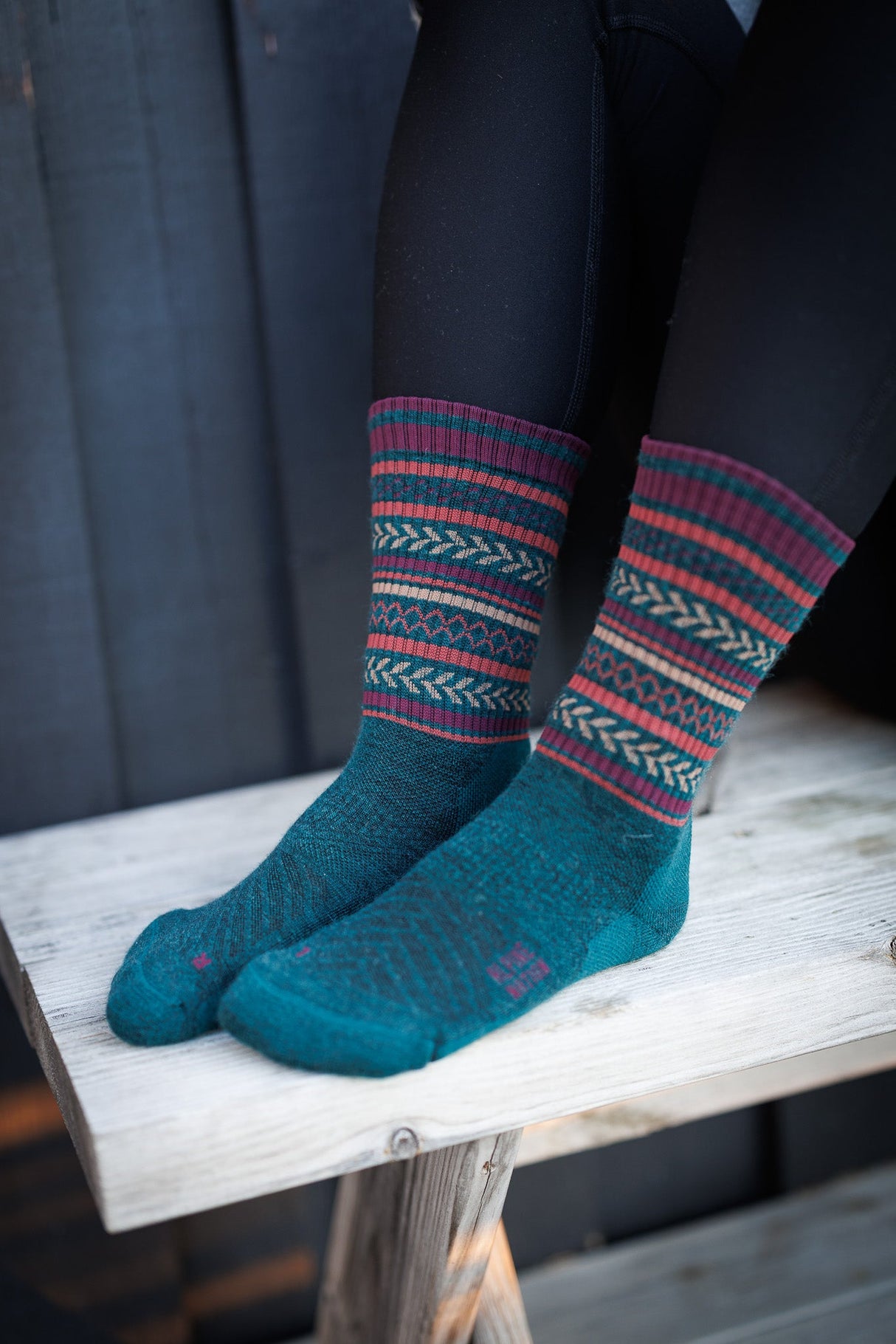 Abisko Merino Socks - Starlight