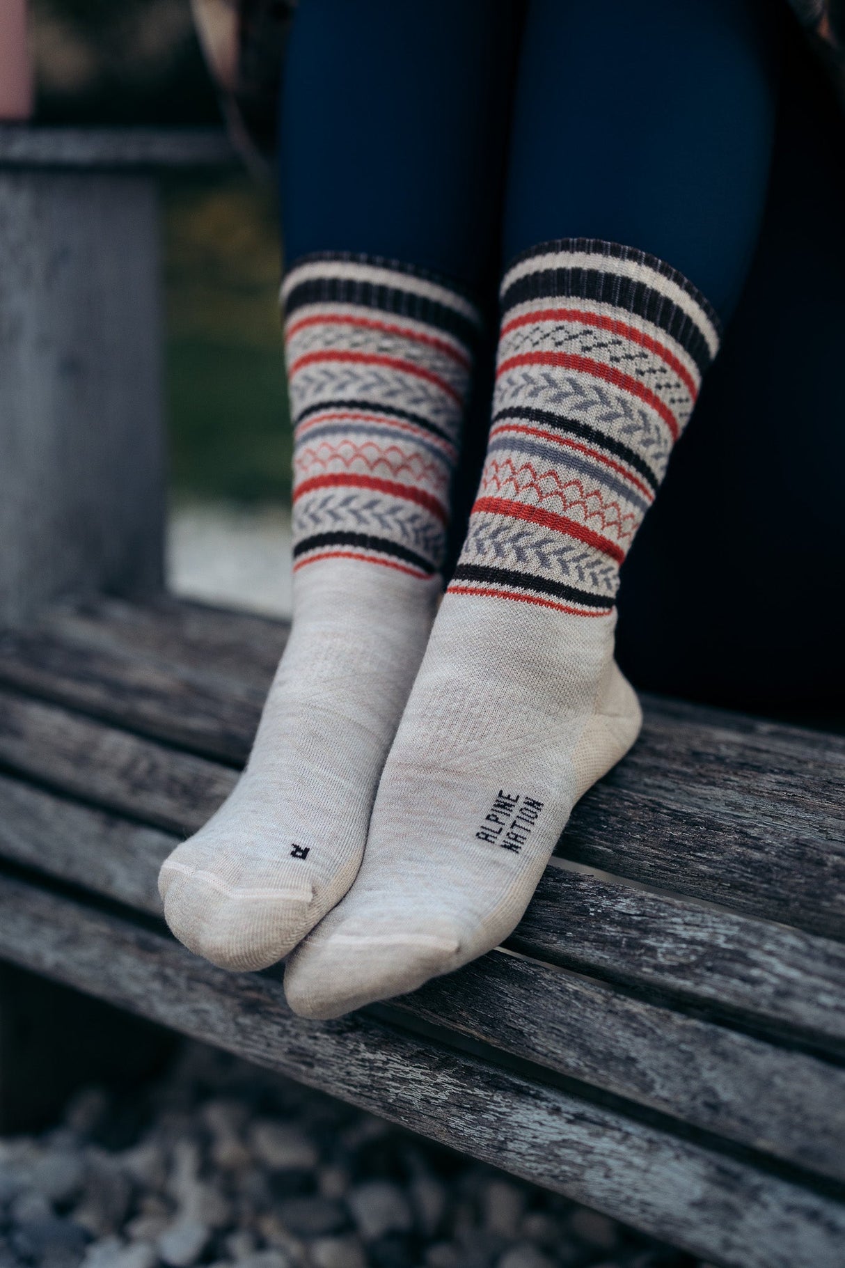 Abisko Merino Socks - Pumpkin Spice