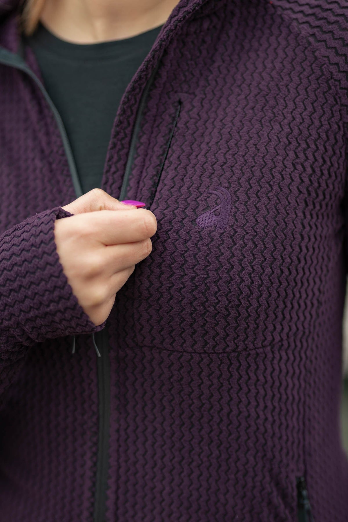 Vertex Hoody Dark Purple