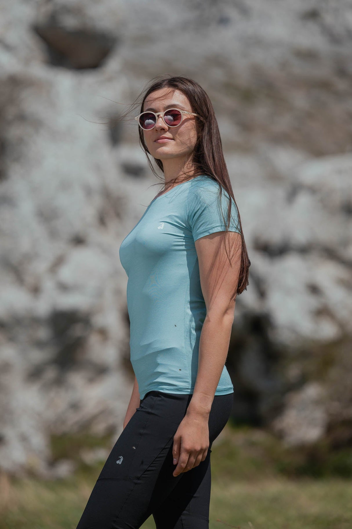 Summit Short Sleeve Tee Glacier