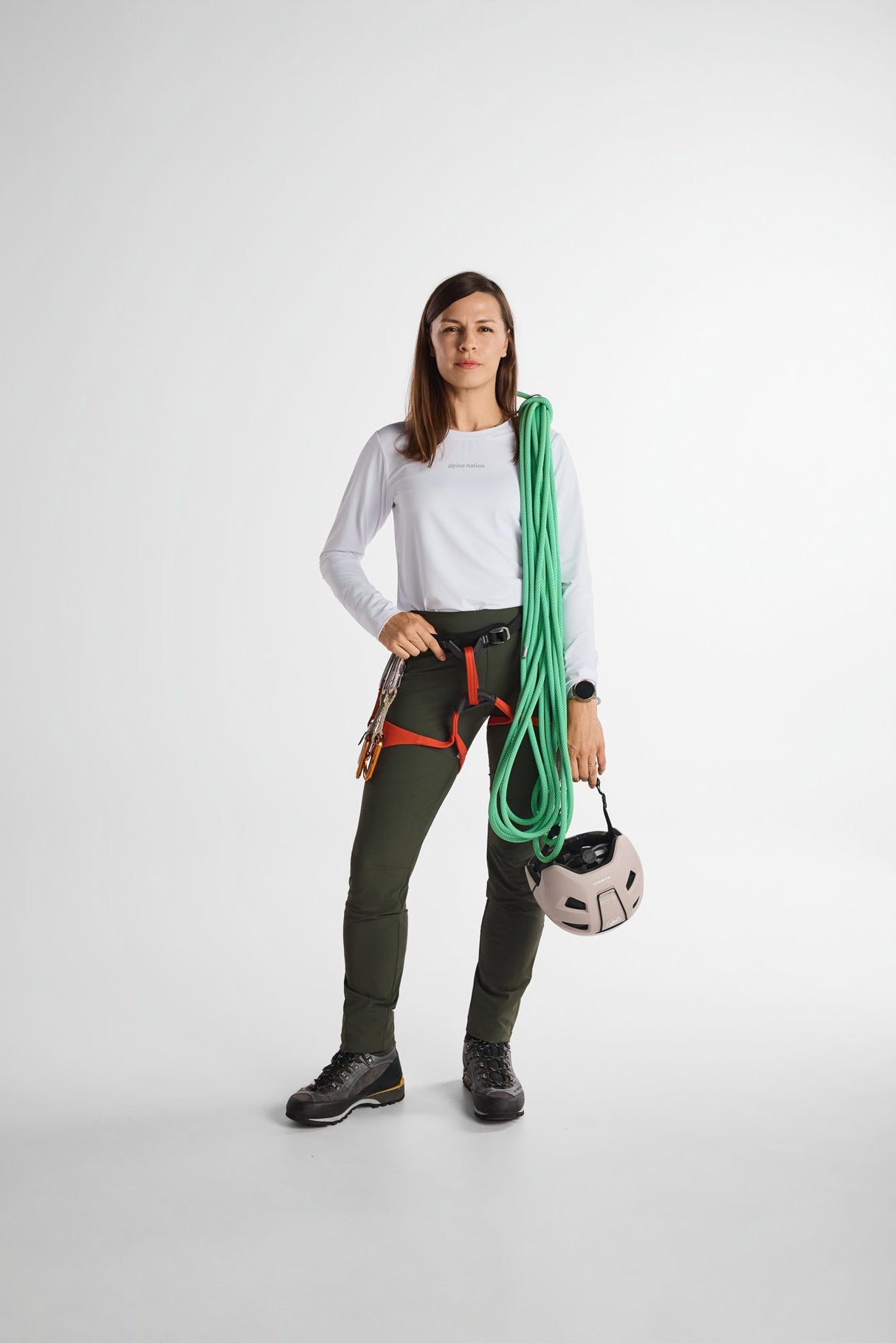 Ascent Hiking Pants Olive Green