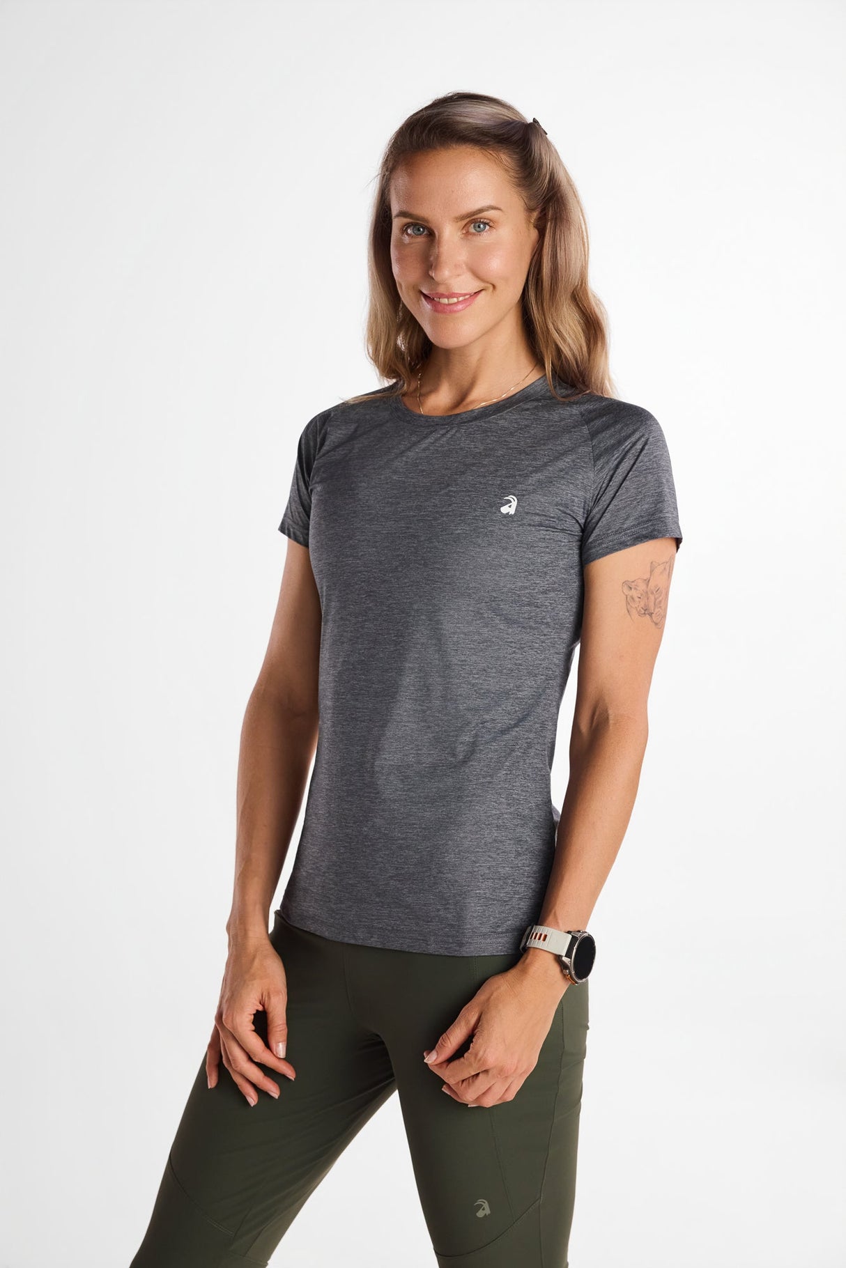 Summit Short Sleeve Tee Steel Grey