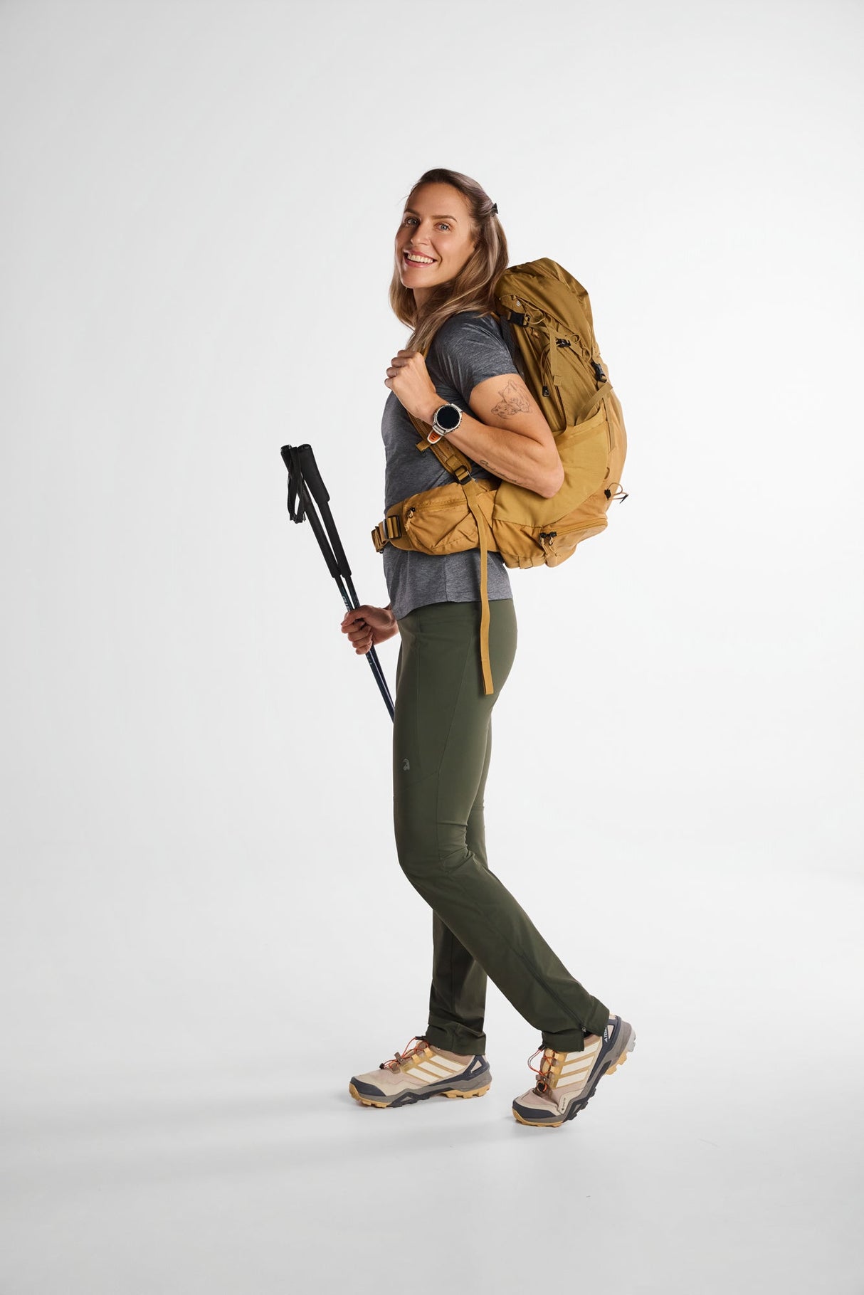 Ascent Hiking Pants Olive Green