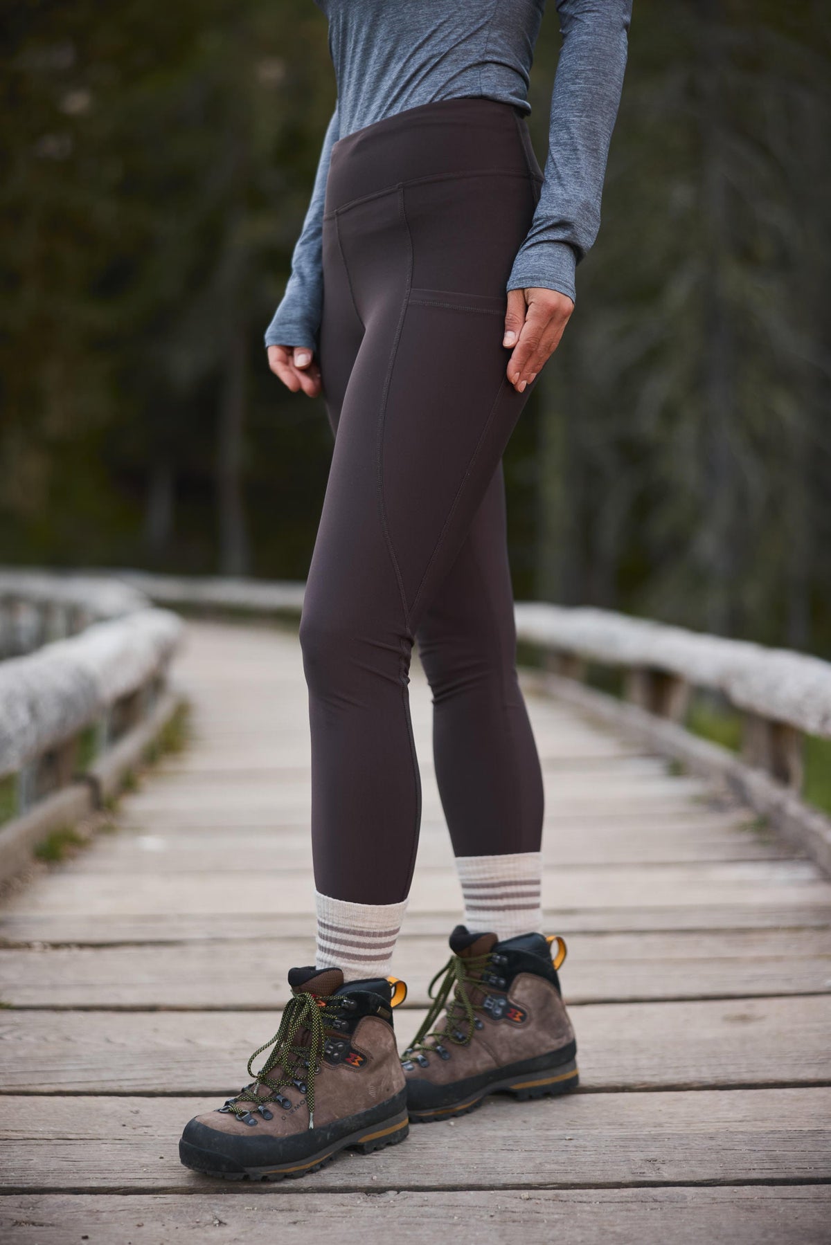 Pro Winter Pocket Leggings Mocha
