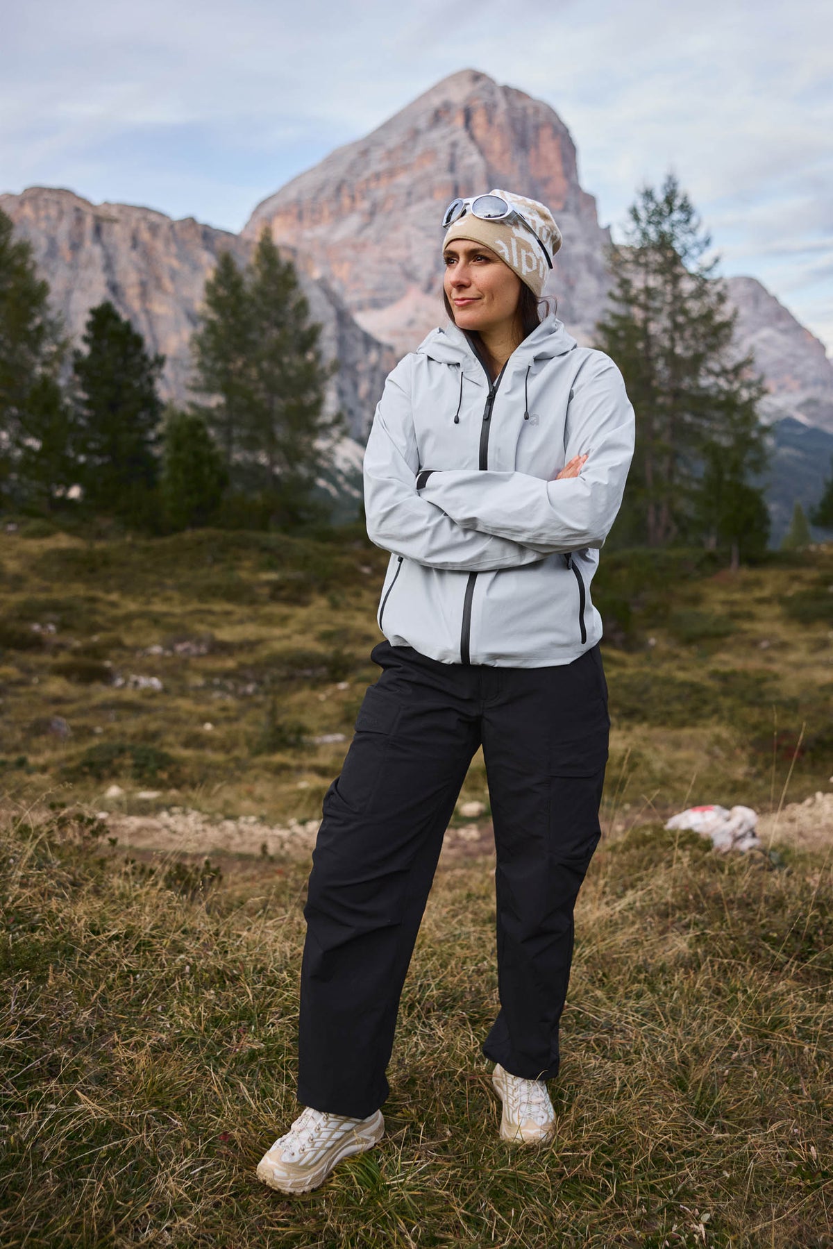 Logo Beanie Sand