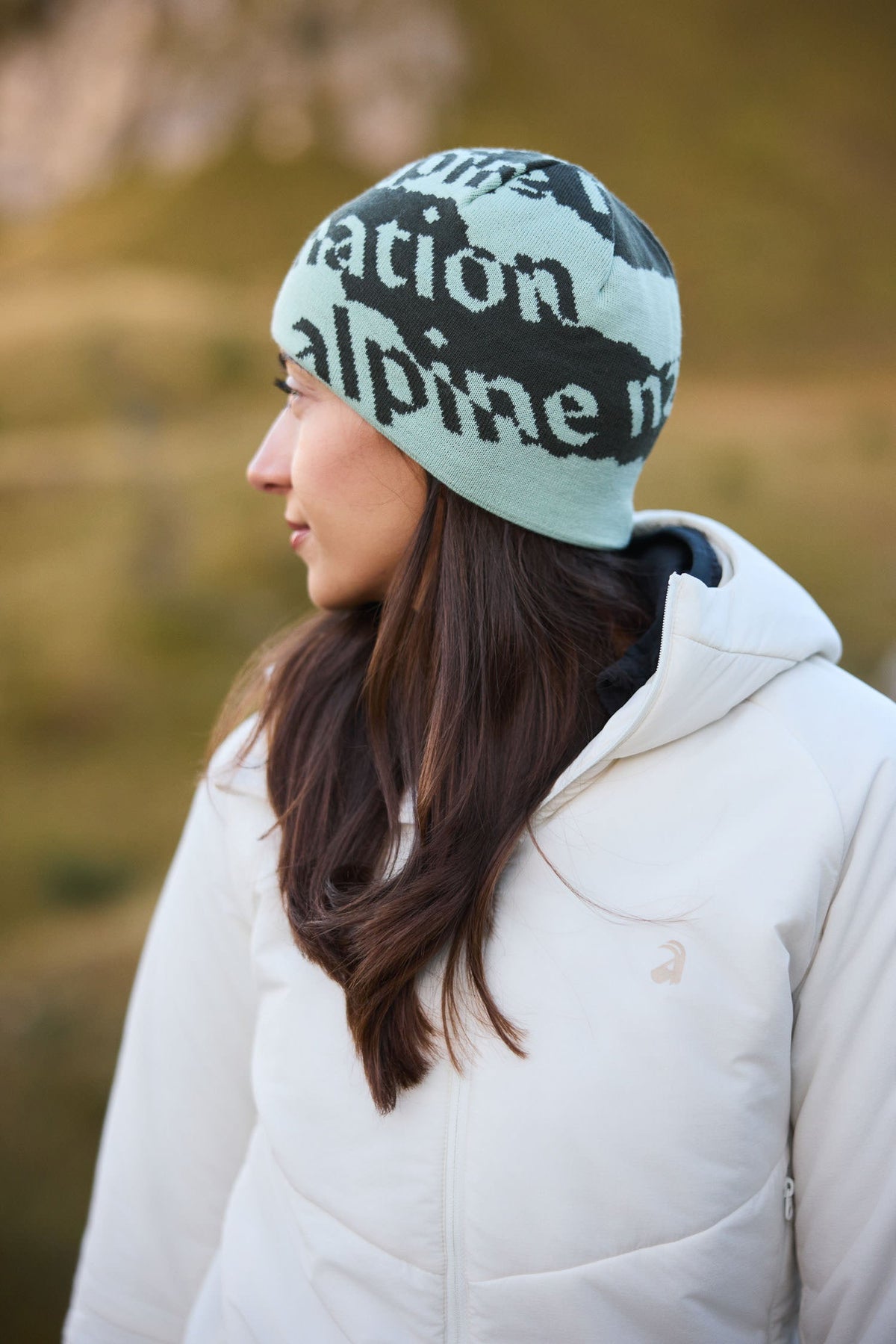 Logo Beanie Forest Green