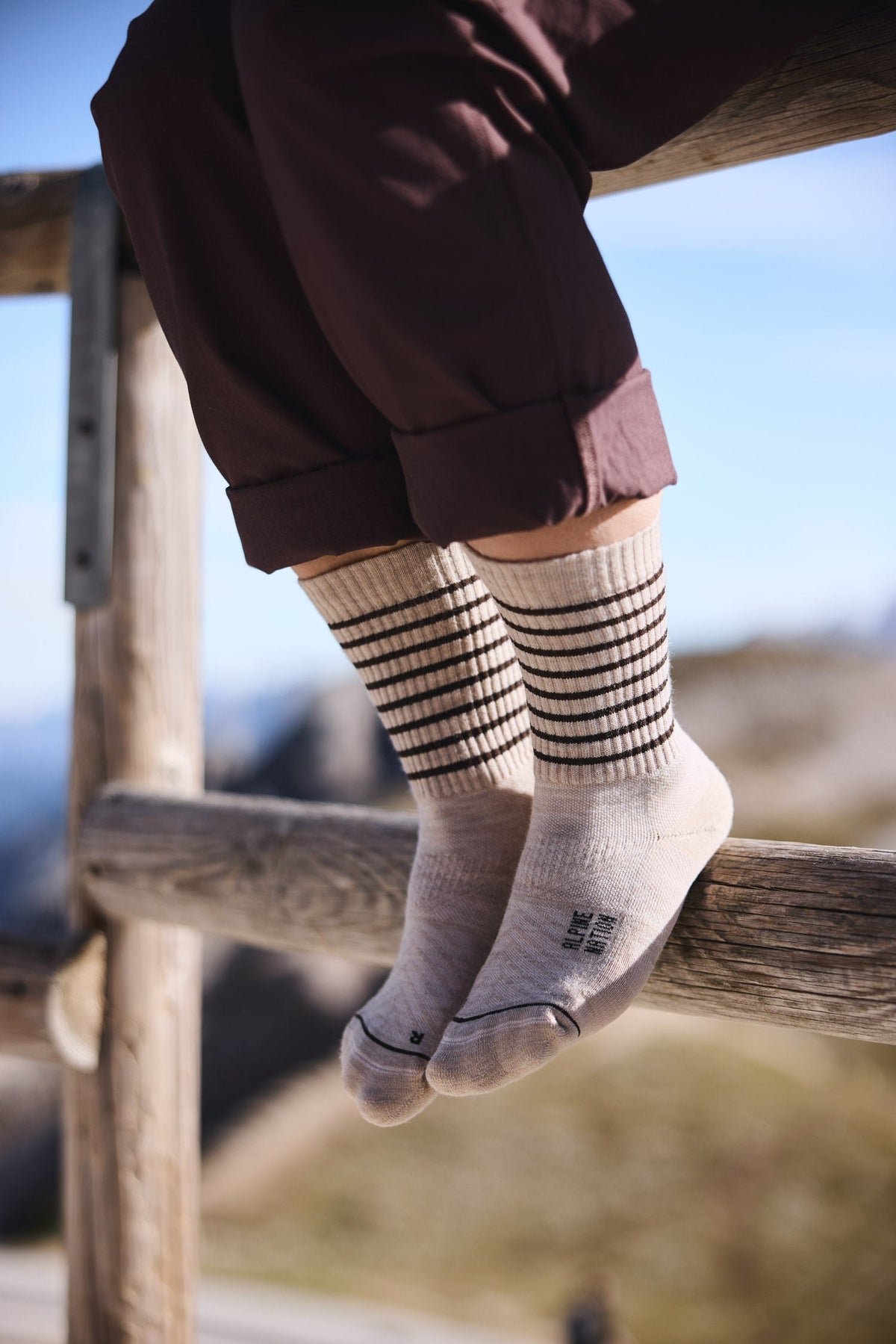 Abisko Merino Socks - Mocha