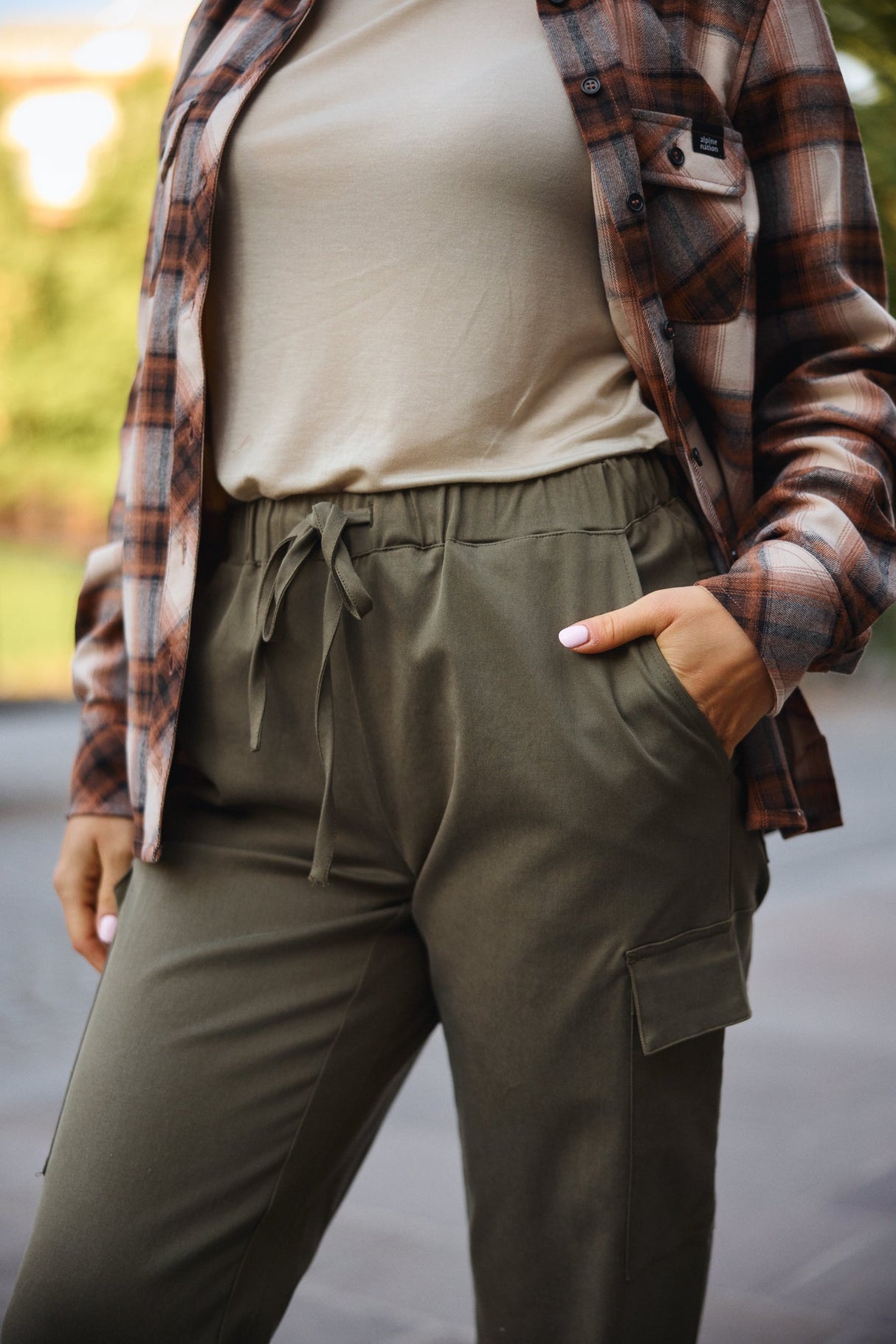 Nomad Canvas Pants - Olive