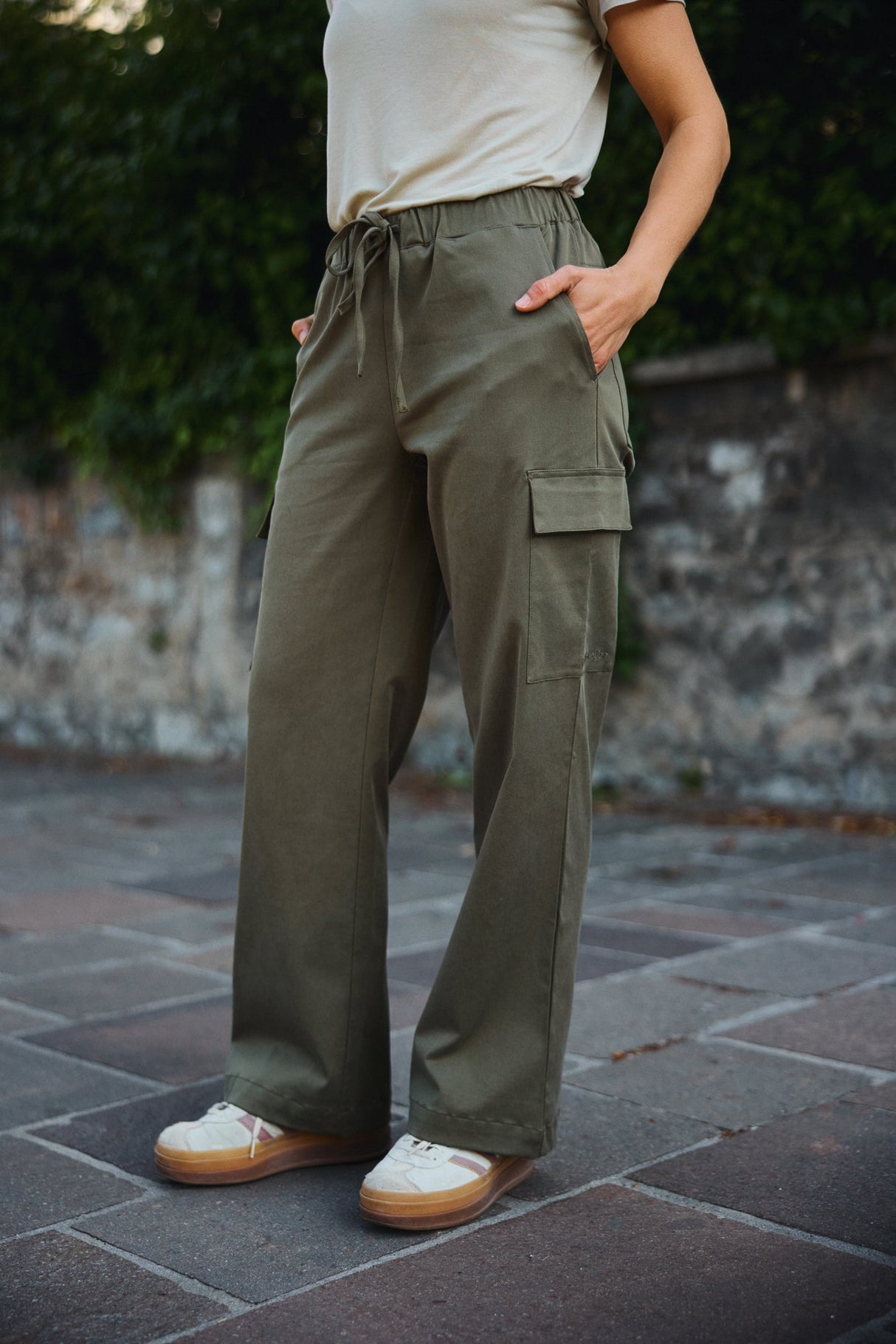 Nomad Canvas Pants - Olive