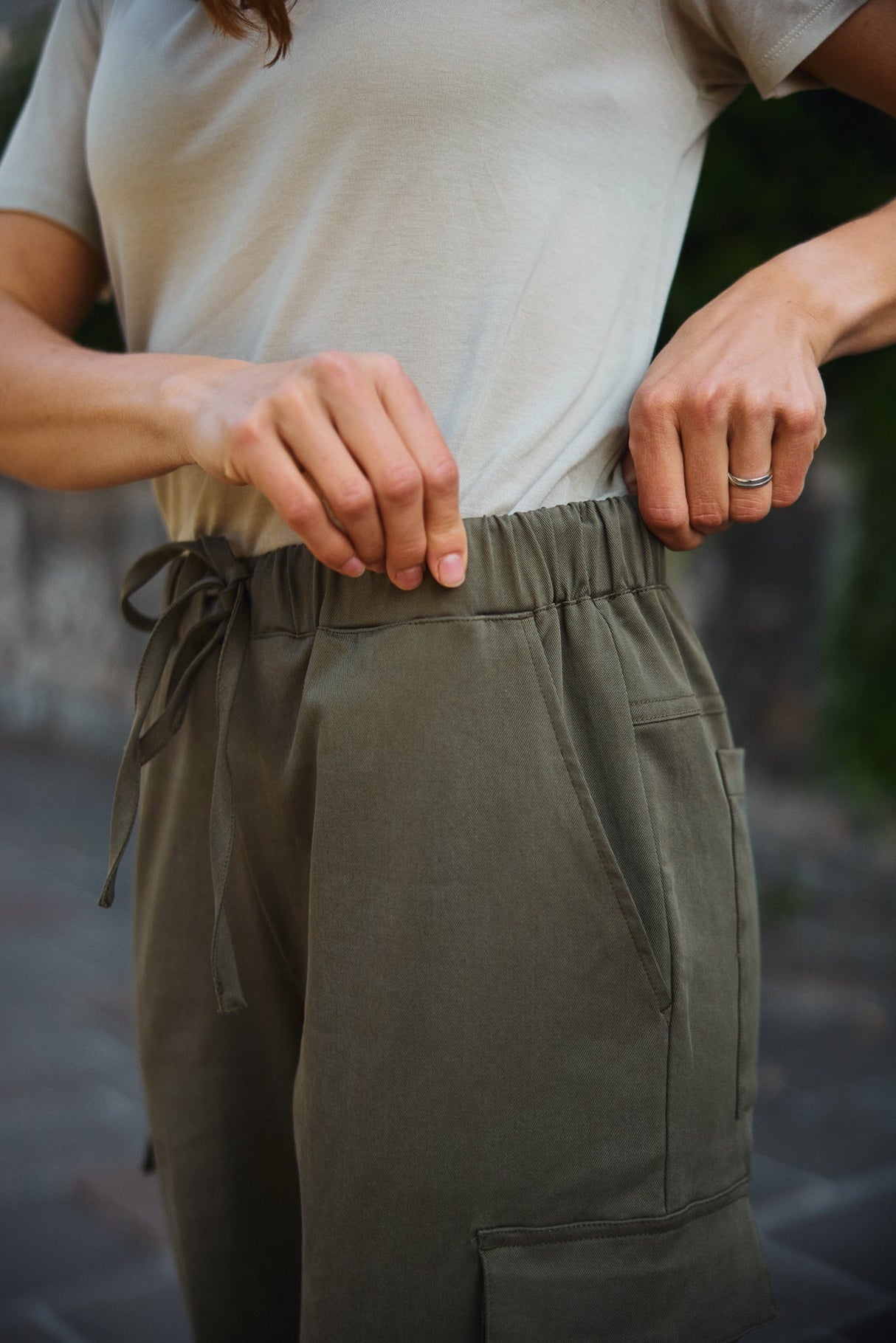 Nomad Canvas Pants - Olive
