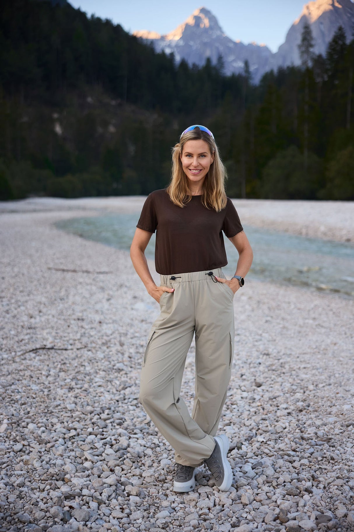 Parachute pants - Sand