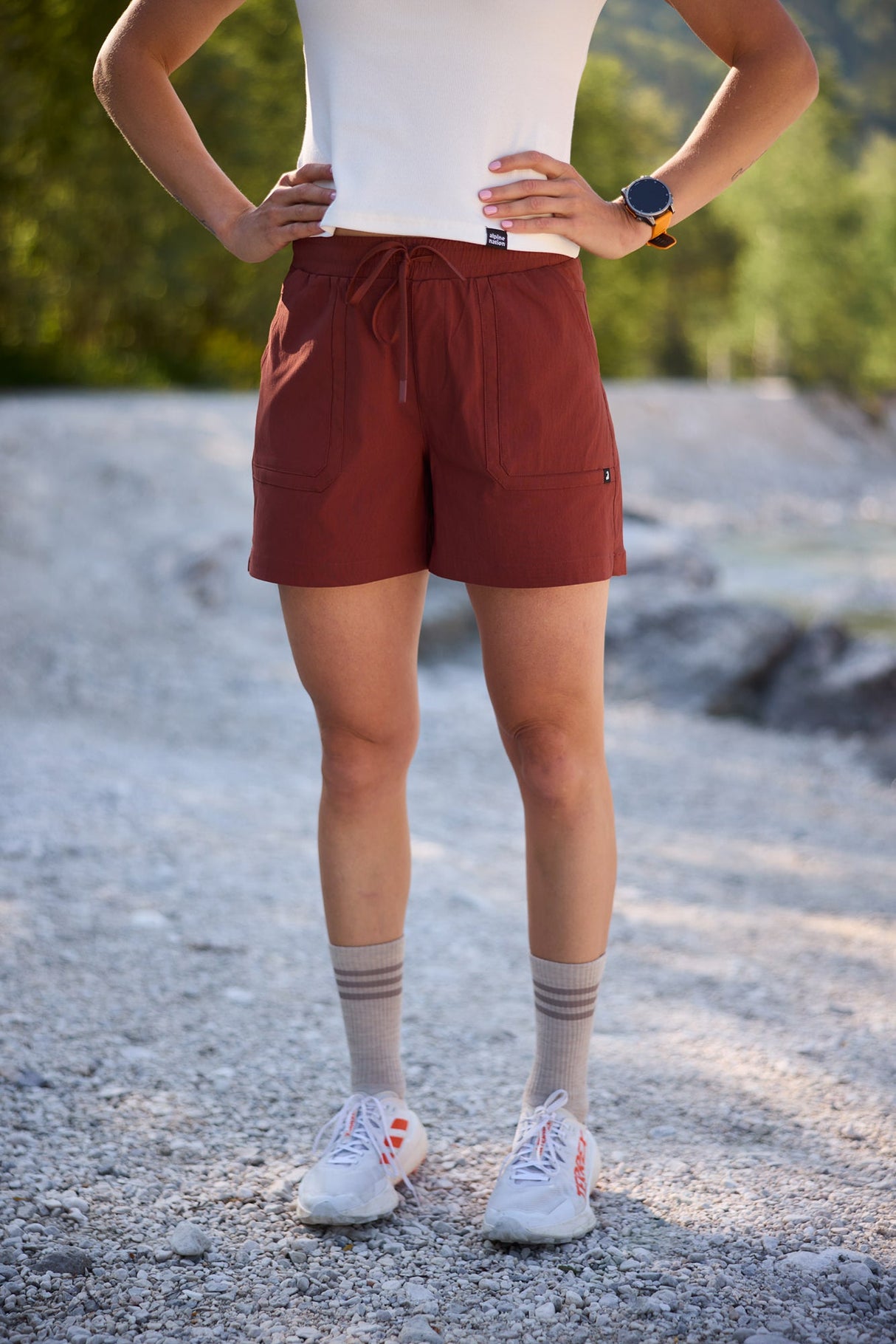 Voyager Shorts - Terracotta