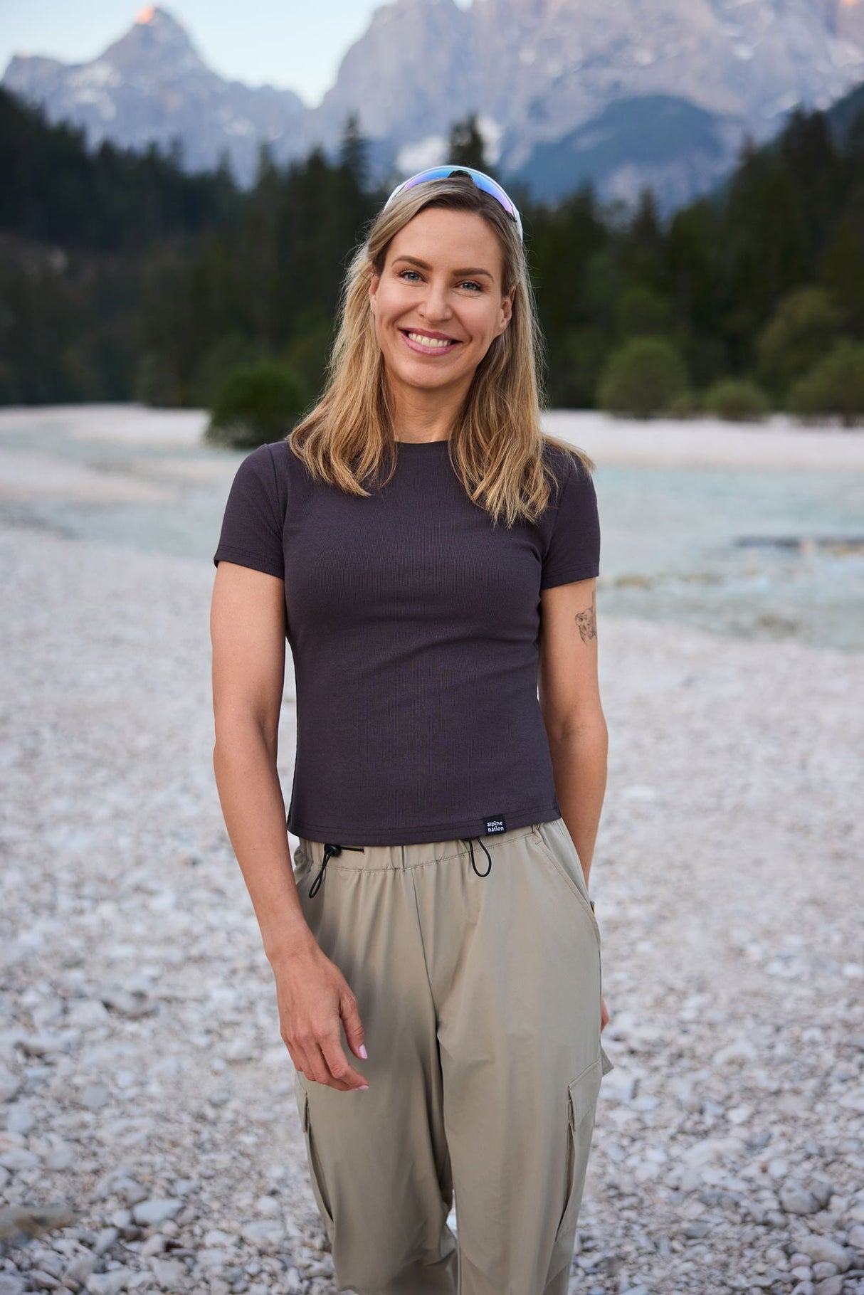 Riva Ribbed T-shirt - Mauve