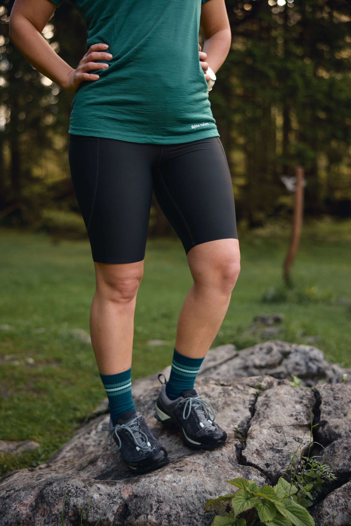 Summit Biker Pocket Shorts Blackout