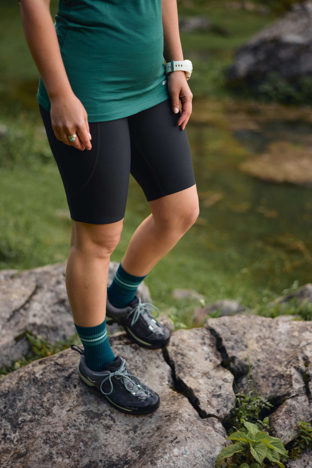 Summit Biker Pocket Shorts Blackout