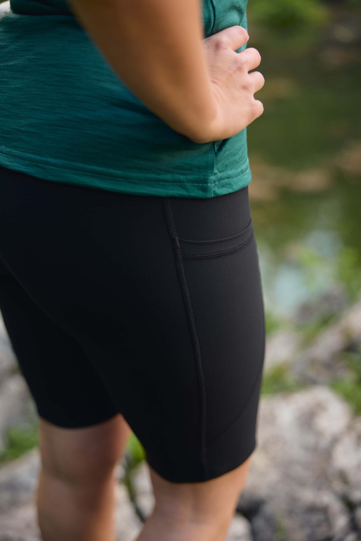 Summit Biker Pocket Shorts Blackout