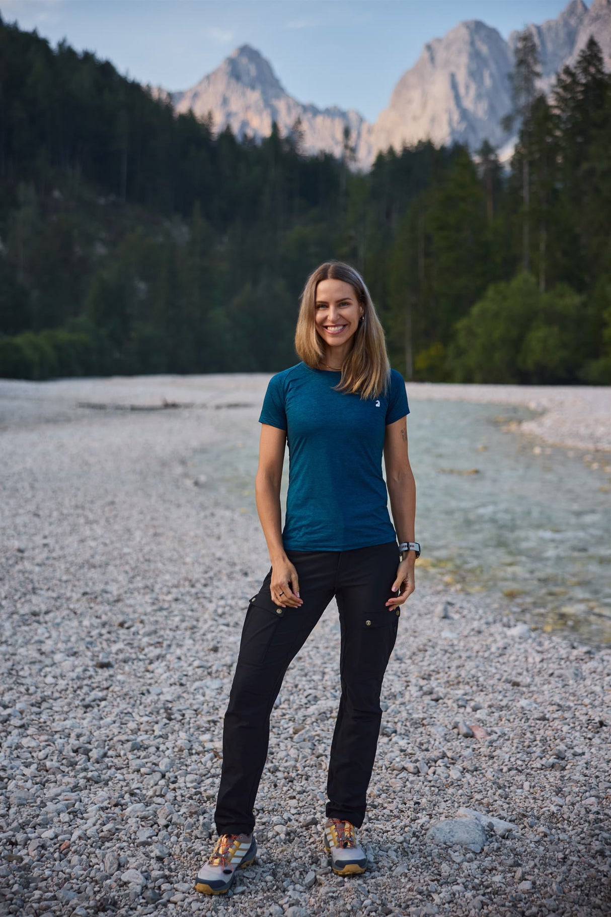 Summit Short Sleeve Tee Ocean Blue