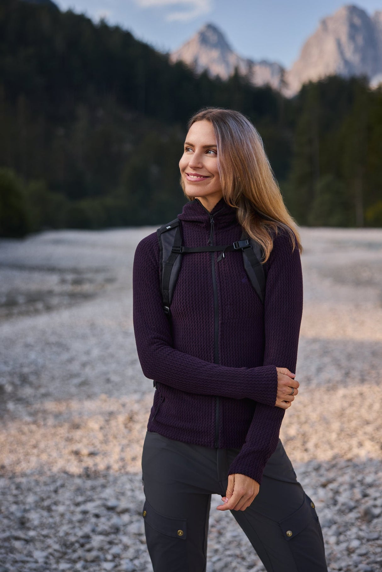 Vertex Hoody Dark Purple