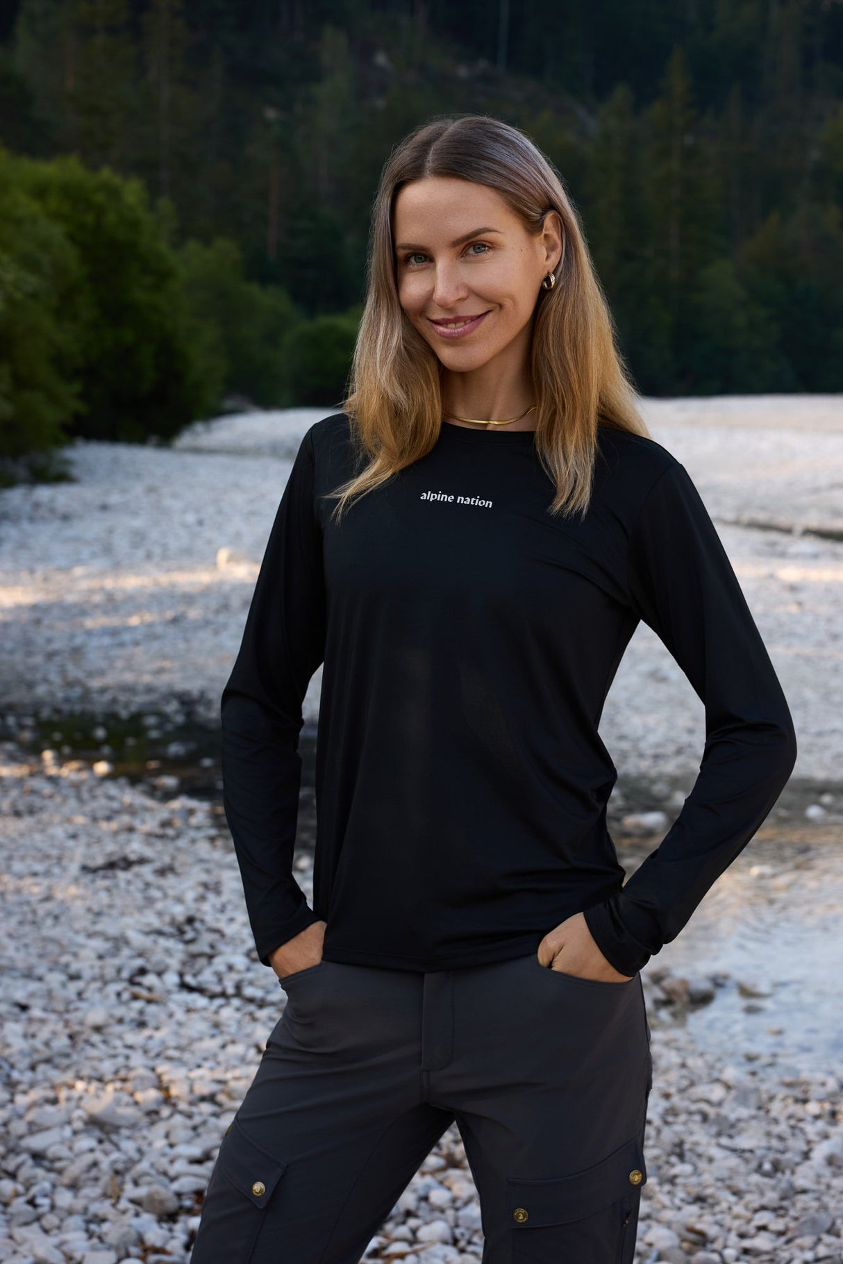 Drift Air Long Sleeve Tee Eclipse