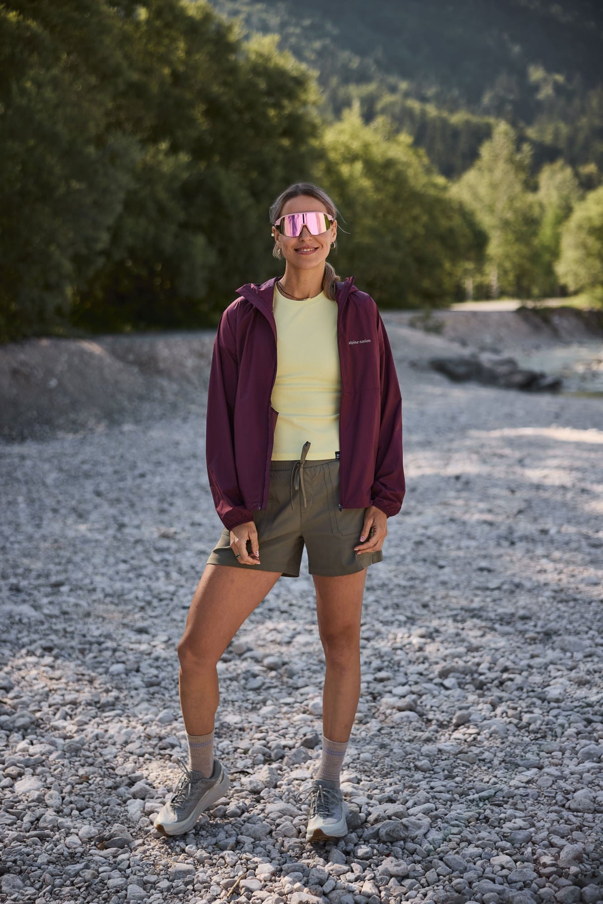 Aerial Jacket - Mulberry