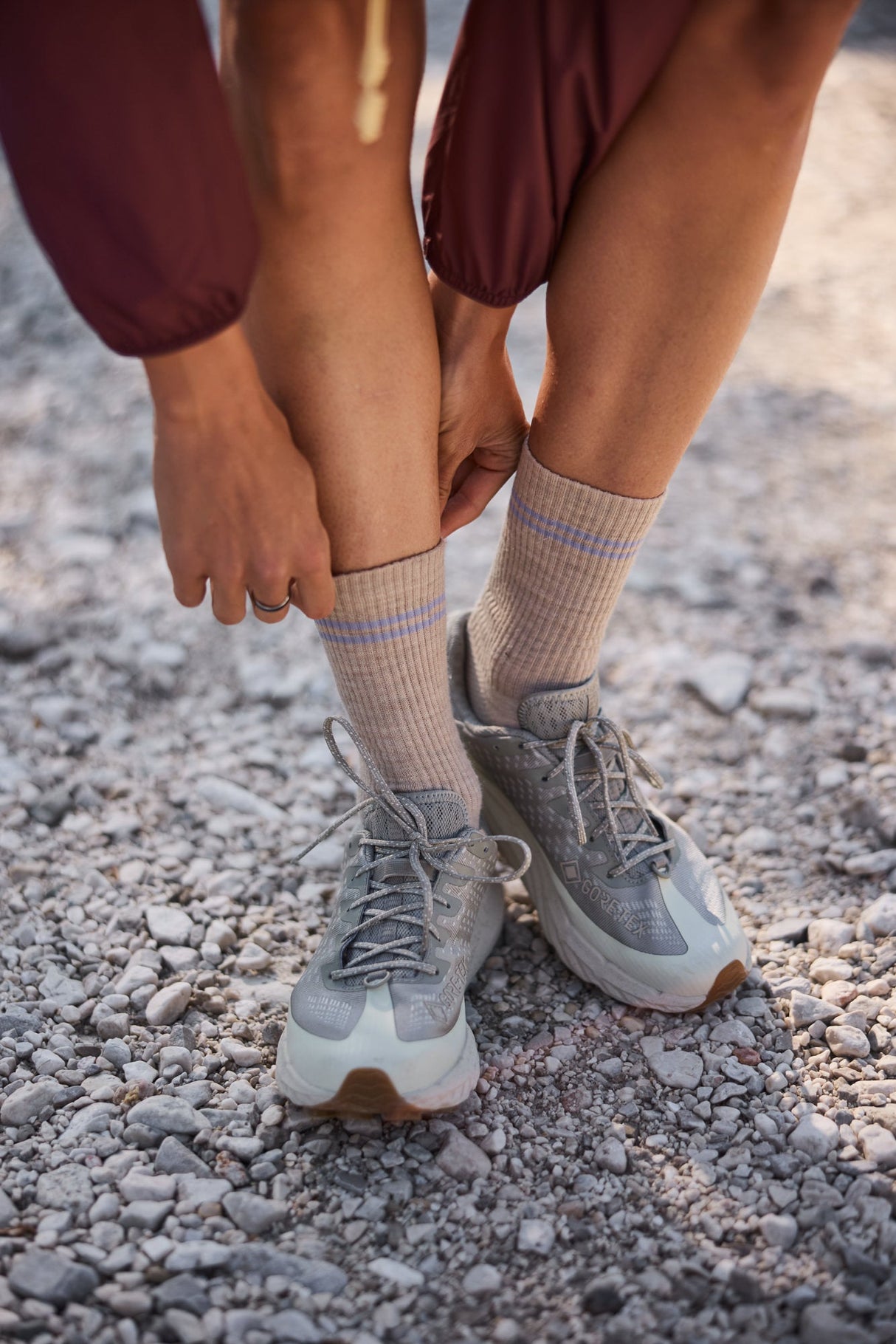 Seceda Light Merino Crew Socks Lily