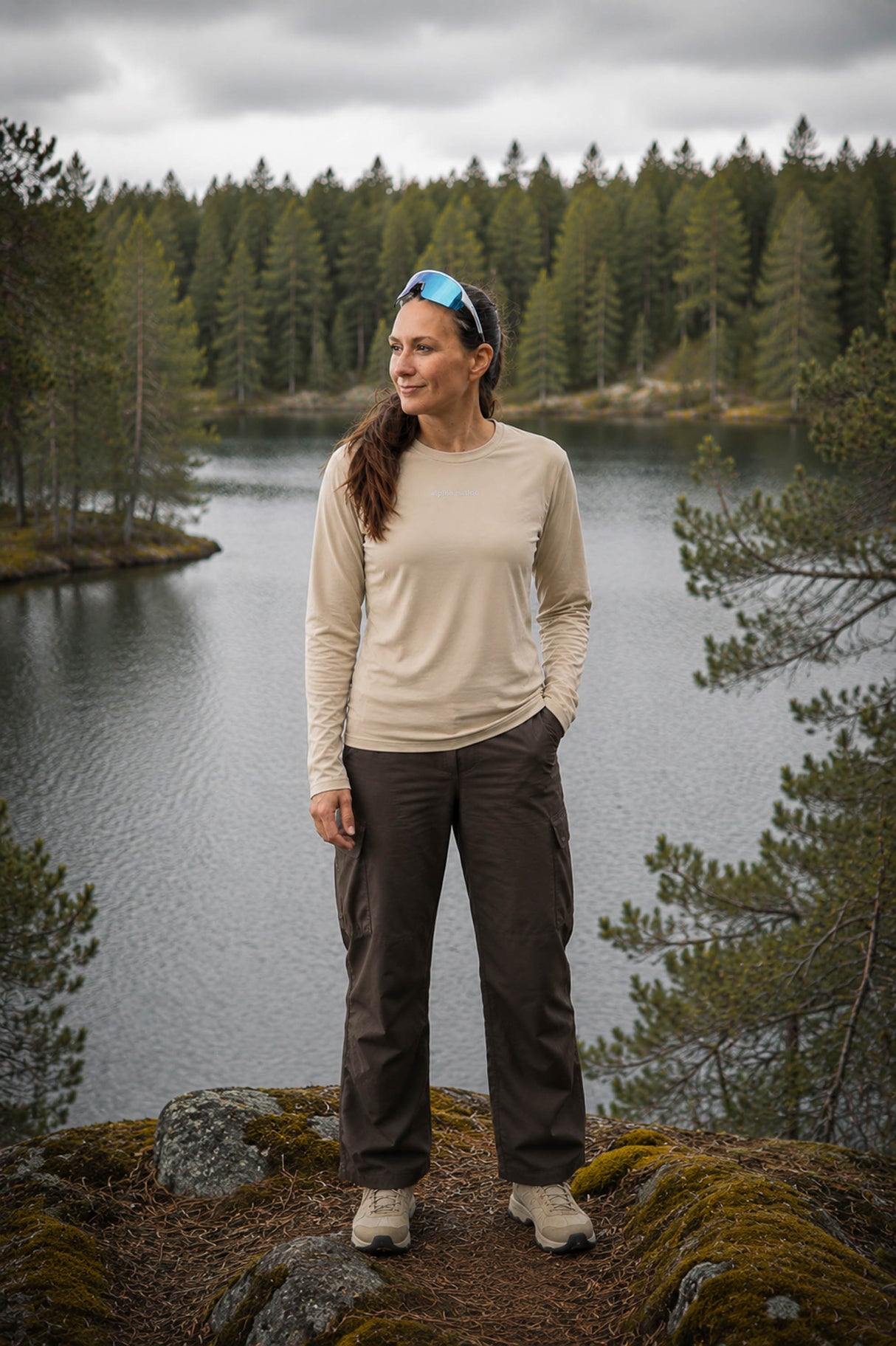 Drift Air Long Sleeve Tee Clay