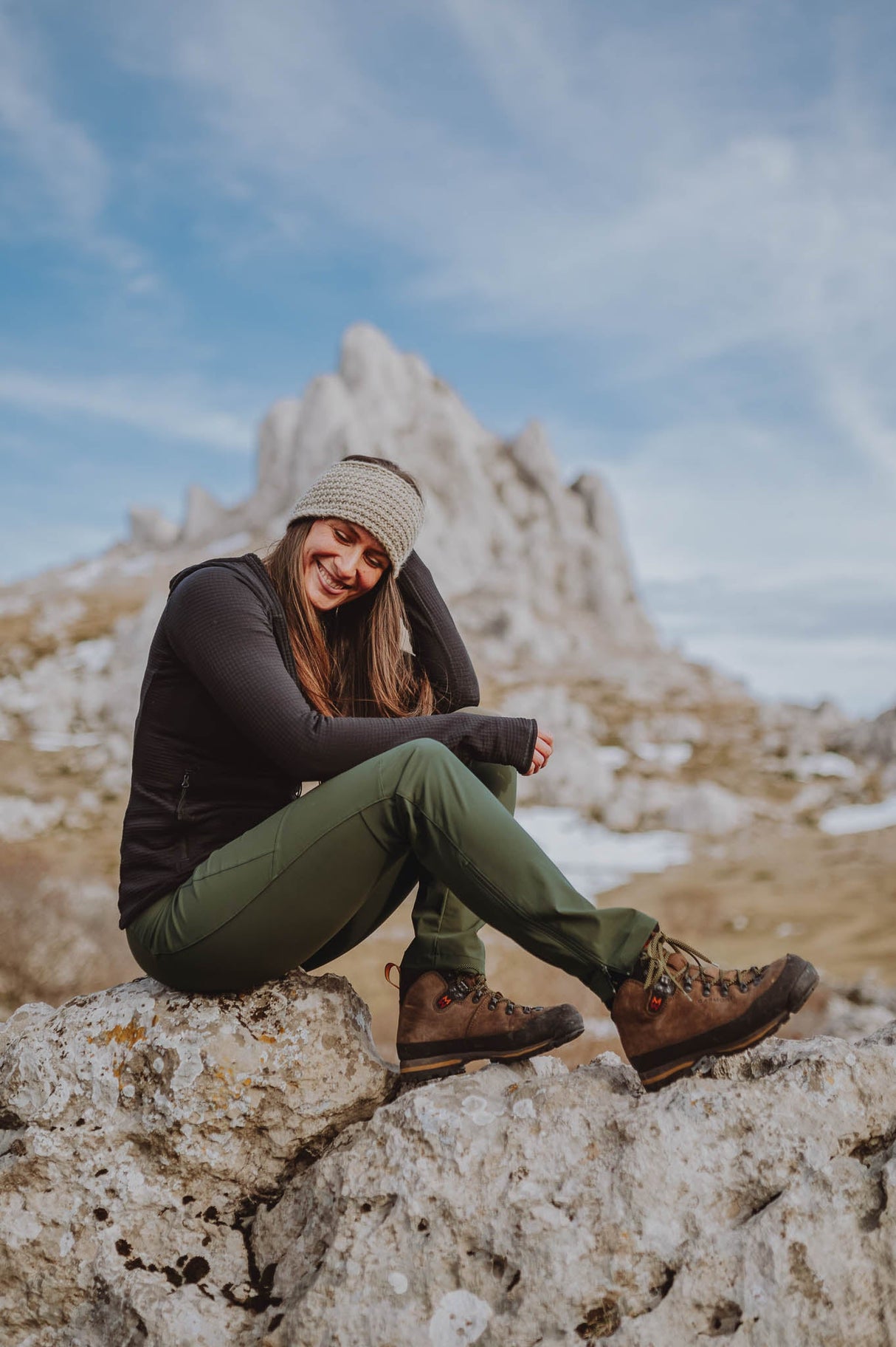 Ascent Hiking Pants Olive Green