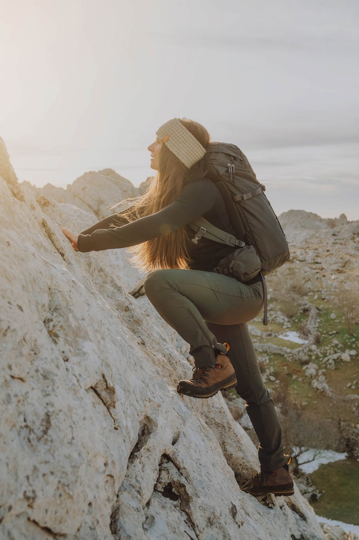 Ascent Hiking Pants Olive Green