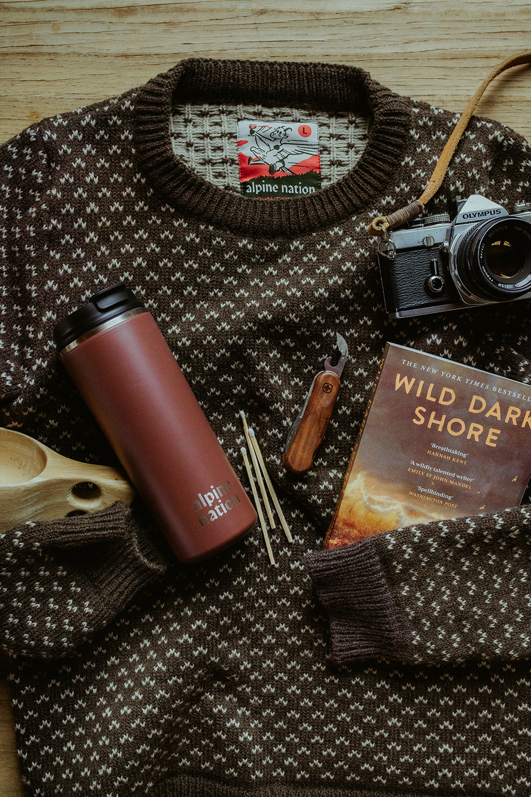 Seceda Knit Sweater - Mocha