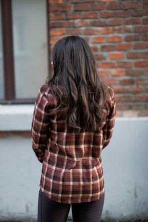 Sierra Flannel Shirt - Redwood