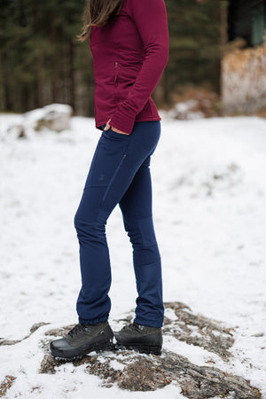 APEX Winter Pocket Leggings Navy