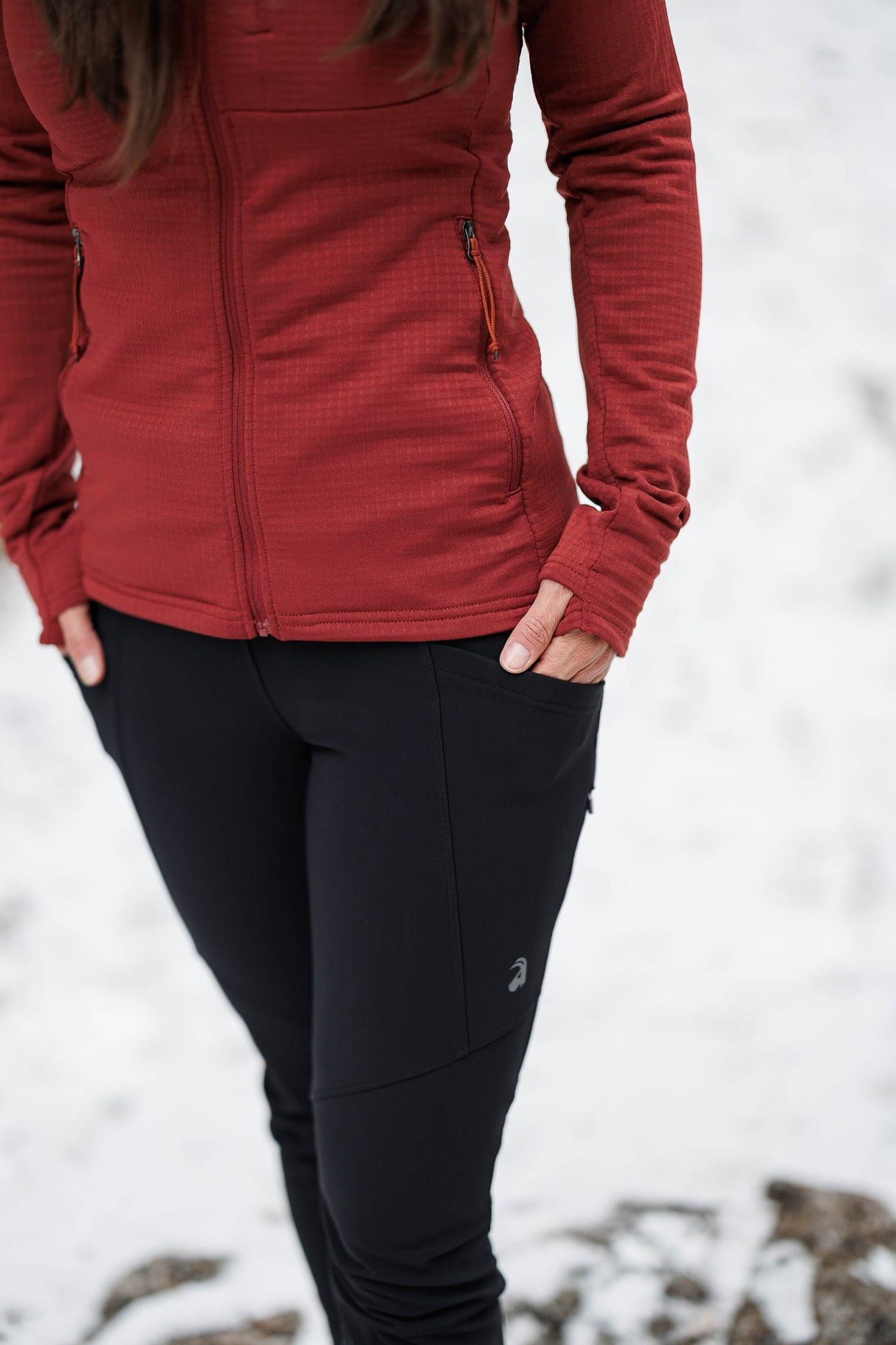 APEX Winter Pocket Leggings Blackout - Tall (+7 cm)
