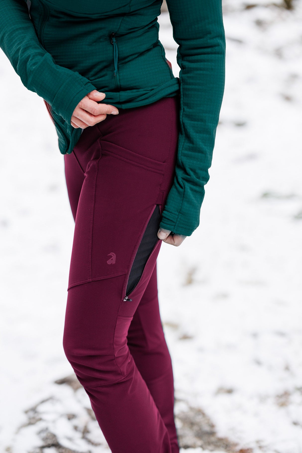APEX Winter Pocket Leggings Magenta